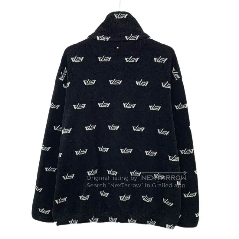 Louis Vuitton Louis Vuitton 22 black geometric print stand-up neck zip j Size US M / EU 48-50 / 2 - 2 Thumbnail
