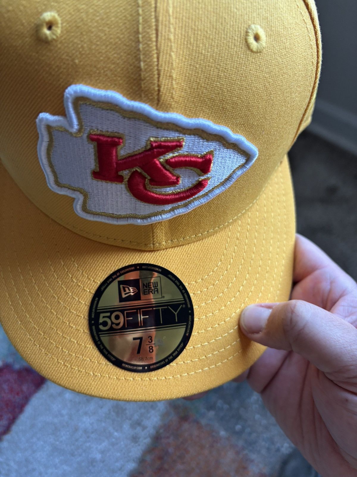 New Era New Era Kansas City Chiefs Fitted Size ONE SIZE - 2 Thumbnail
