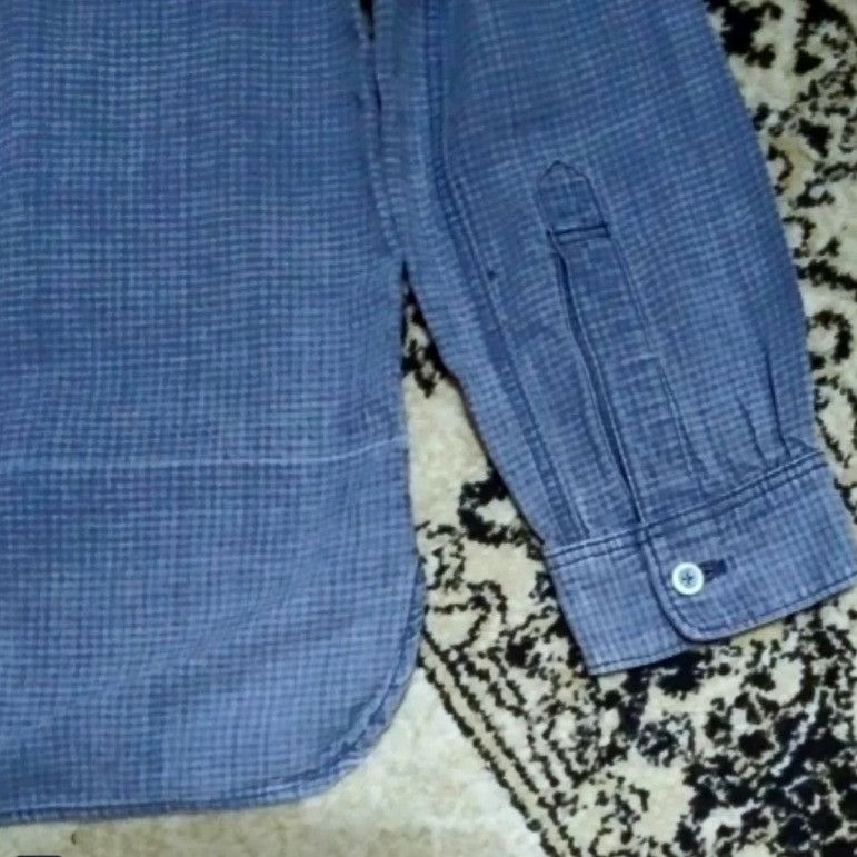 Visvim Visvim Long Rider Indigo Check SS14 Size US S / EU 44-46 / 1 - 6 Thumbnail