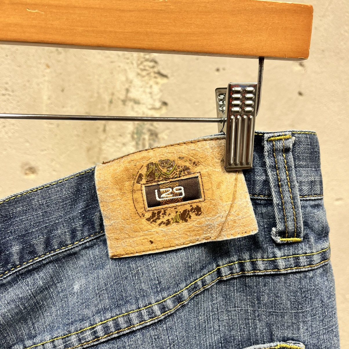 Other Lot29 Men's Y2K Vintage Baggy Embroidered Relaxed Fit Jeans Size US 36 / EU 52 - 4 Thumbnail