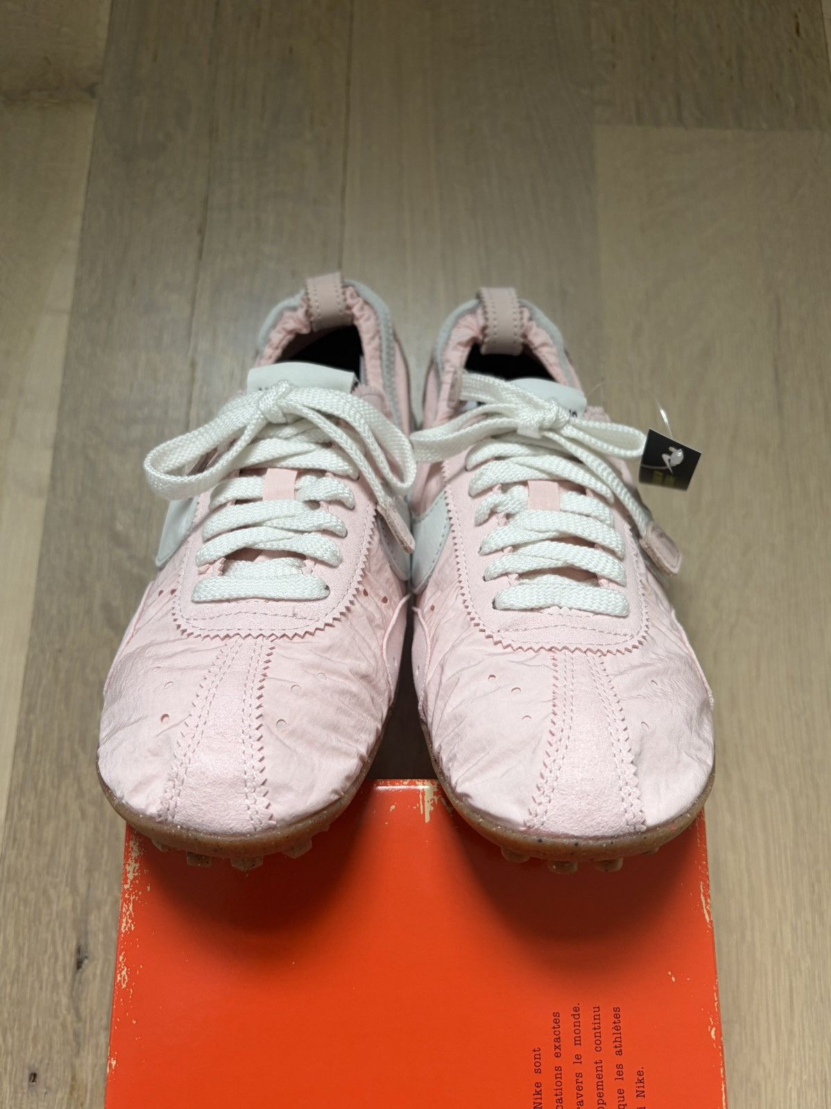 Nike Nike x Jacquemus Moon Shoe SP Aluminum Pink HV8547-601 Size US 9.5 / IT 39.5 - 2 Thumbnail
