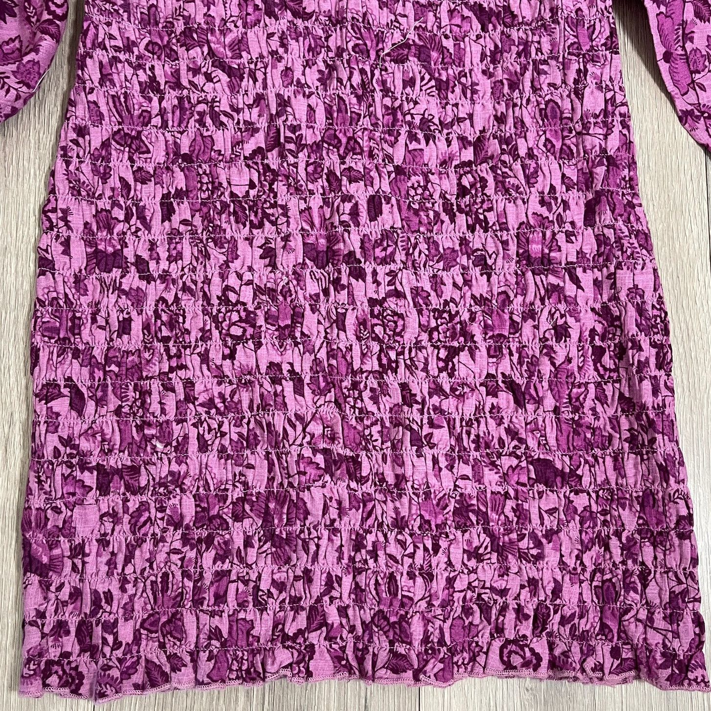 Free People Free People Smock It To Me Dress Azalea Combo Floral Large Size L / US 10 / IT 46 - 5 Thumbnail