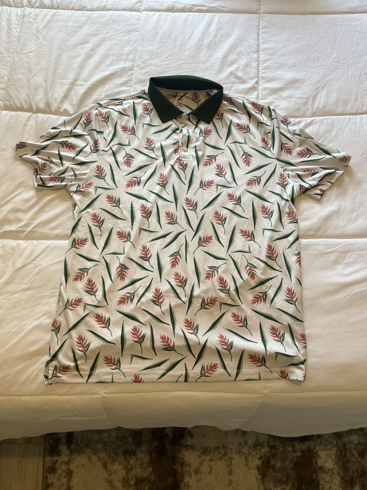 Kenneth Cole Kenneth Cole Golf Polo Shirt Mens Large Size US L / EU 52-54 / 3 - 1 Preview