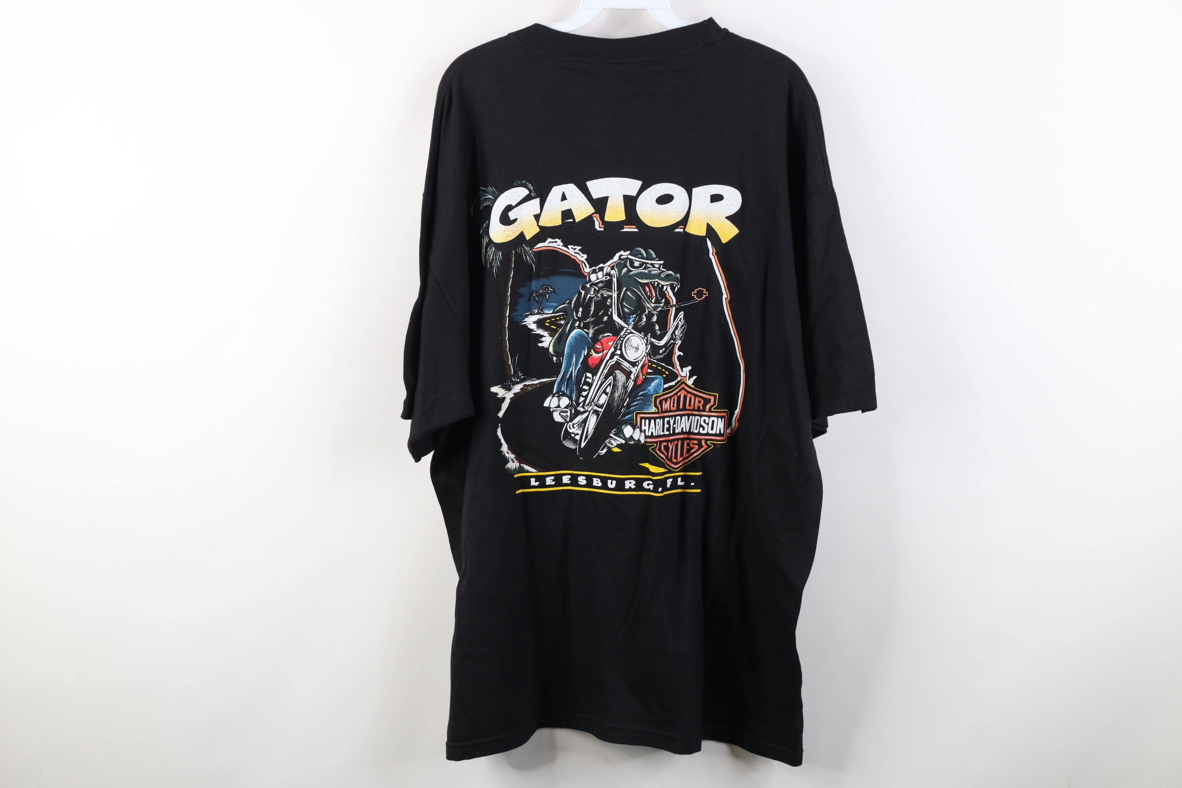 Harley Davidson Deadstock Vintage 2001 Harley Davidson T-Shirt Black USA Size US XL / EU 56 / 4 - 14 Thumbnail