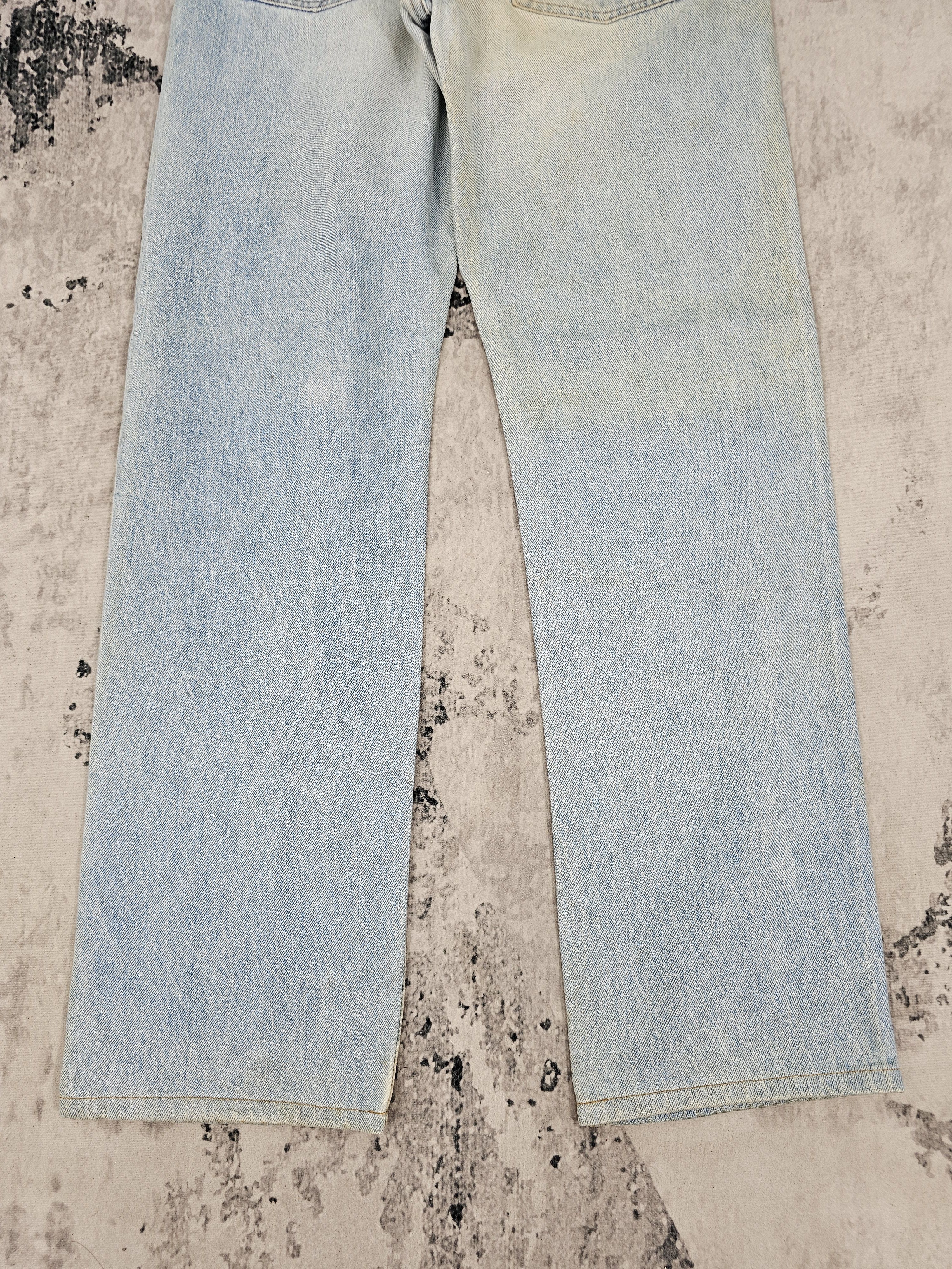 Levi's Vintage Clothing Vtg 90's LEVIS 501 XX Light Blue Faded Size 29X30 Jean L0413 Size US 29 - 6 Thumbnail