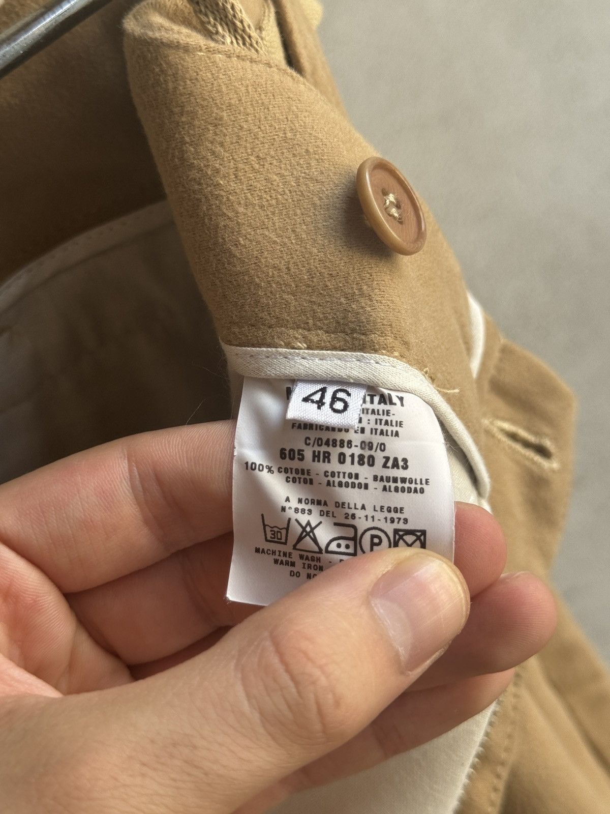 Helmut Lang Helmut Lang AW2000 Moleskin Elastic Knee S Size US 30 / EU 46 - 15 Thumbnail