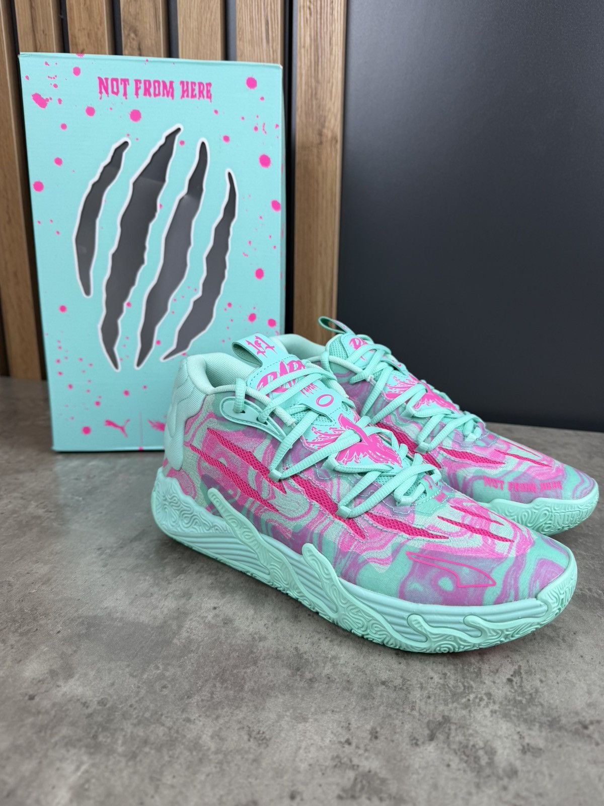 Puma Puma Lamelo Ball MB.03 Miami Sneakers Size US 8 Size US 8 / EU 41 - 2 Thumbnail