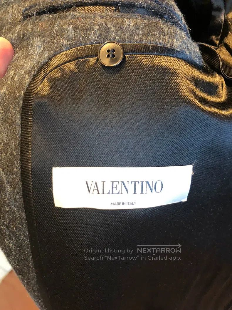 Valentino Valentino Mohair patchwork wool coat Size US S / EU 44-46 / 1 - 3 Thumbnail
