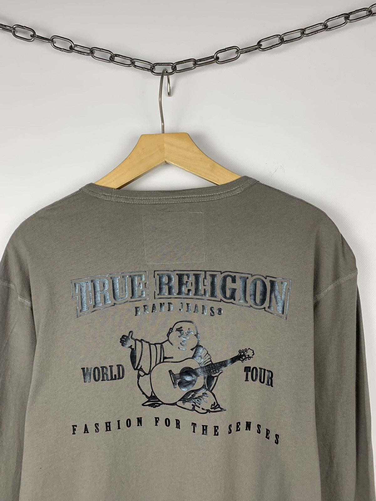 True Religion Vintage Y2K True Religion Long Sleeve T-Shirt Size M Buddha Size US M / EU 48-50 / 2 - 2 Thumbnail