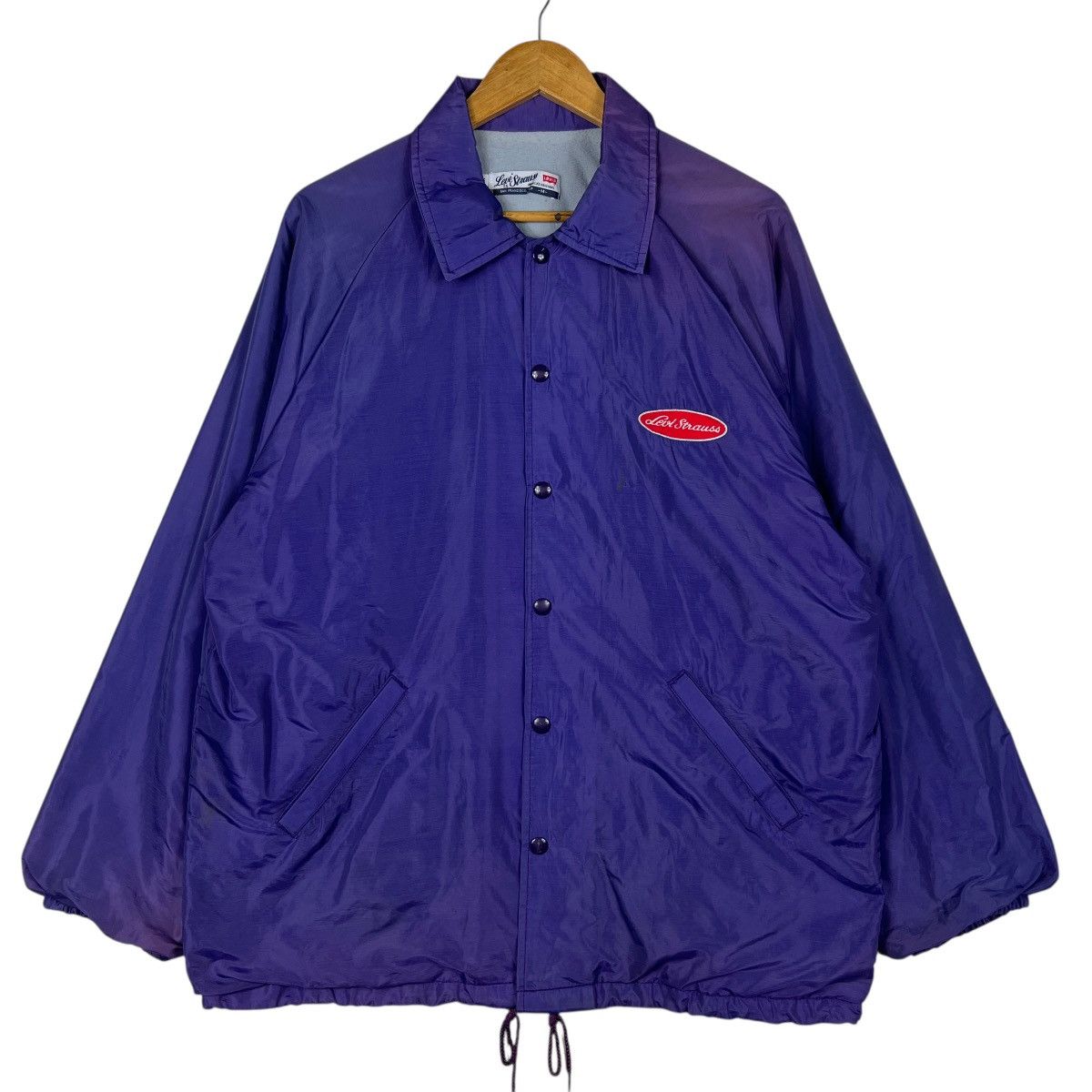 Levi's Vintage Clothing 🔥 80s 90s Levis Coach Jacket Made In Usa Size US M / EU 48-50 / 2 - 3 Thumbnail