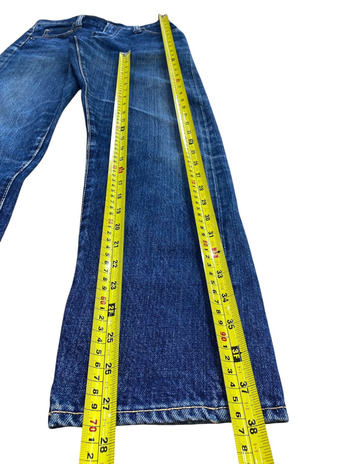 Big John Big John Selvedge Blue Wash Style Jeans Size US 28 / EU 44 - 10 Thumbnail