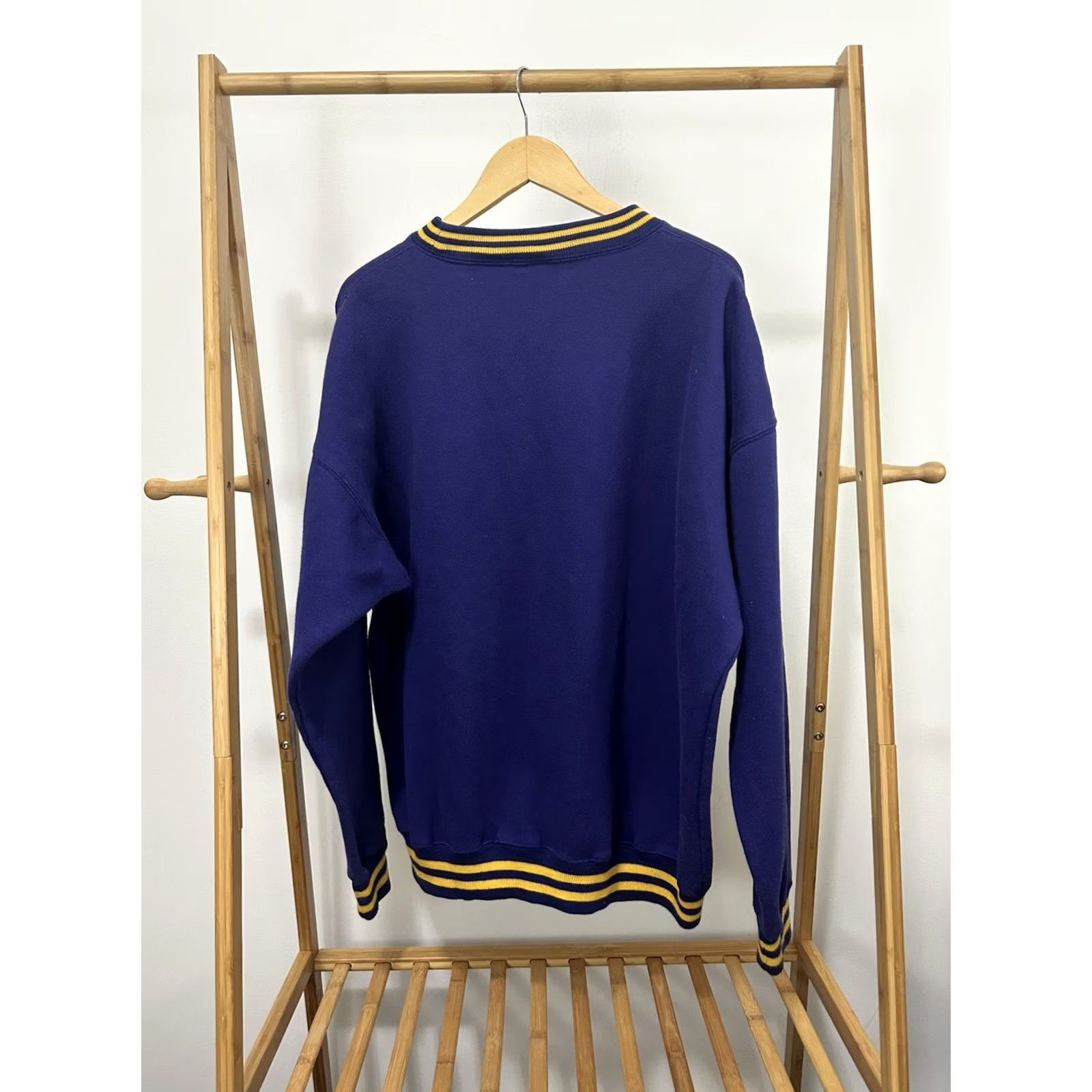 Vintage VTG University of Washington Huskies Ringer Crewneck Sweatshirt XL Purple Mens The Game Shirt Hoodie Pullover Crewneck 90s Size US XL / EU 56 / 4 - 2 Thumbnail