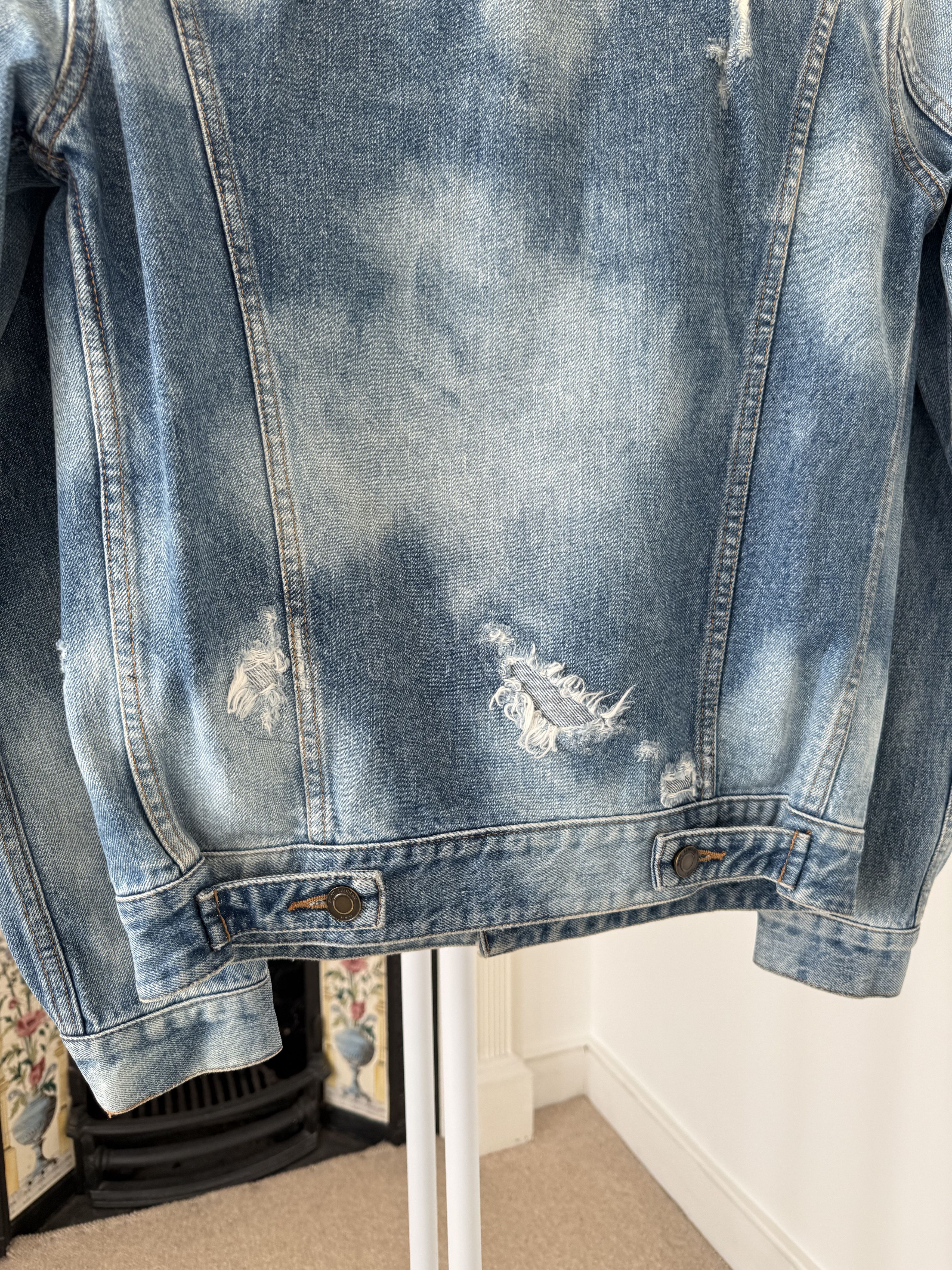 Hedi Slimane × Saint Laurent Paris SS16 Saint Laurent Sweet Dreams Denim Jacket Size US S / EU 44-46 / 1 - 11 Thumbnail