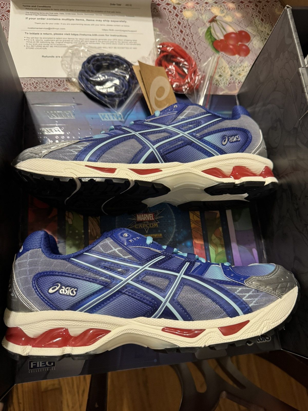 Asics × Kith Kith Marvel vs. Capcom Iron Man vs. Mega Man Size US 10 / EU 43 - 5 Thumbnail