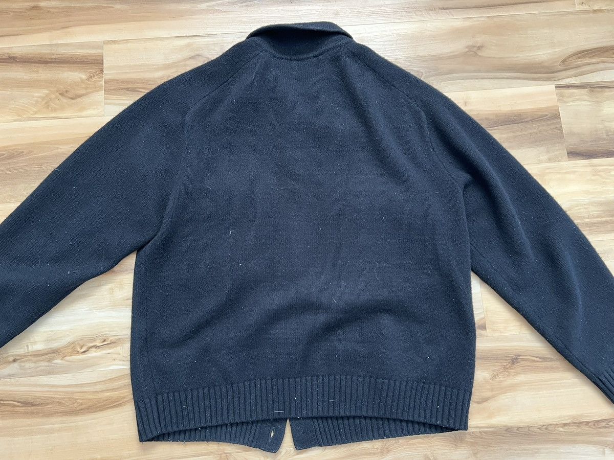 Uniqlo Uniqlo U Black Knitted Lambswool Jacket Sweater Size US L / EU 52-54 / 3 - 4 Thumbnail
