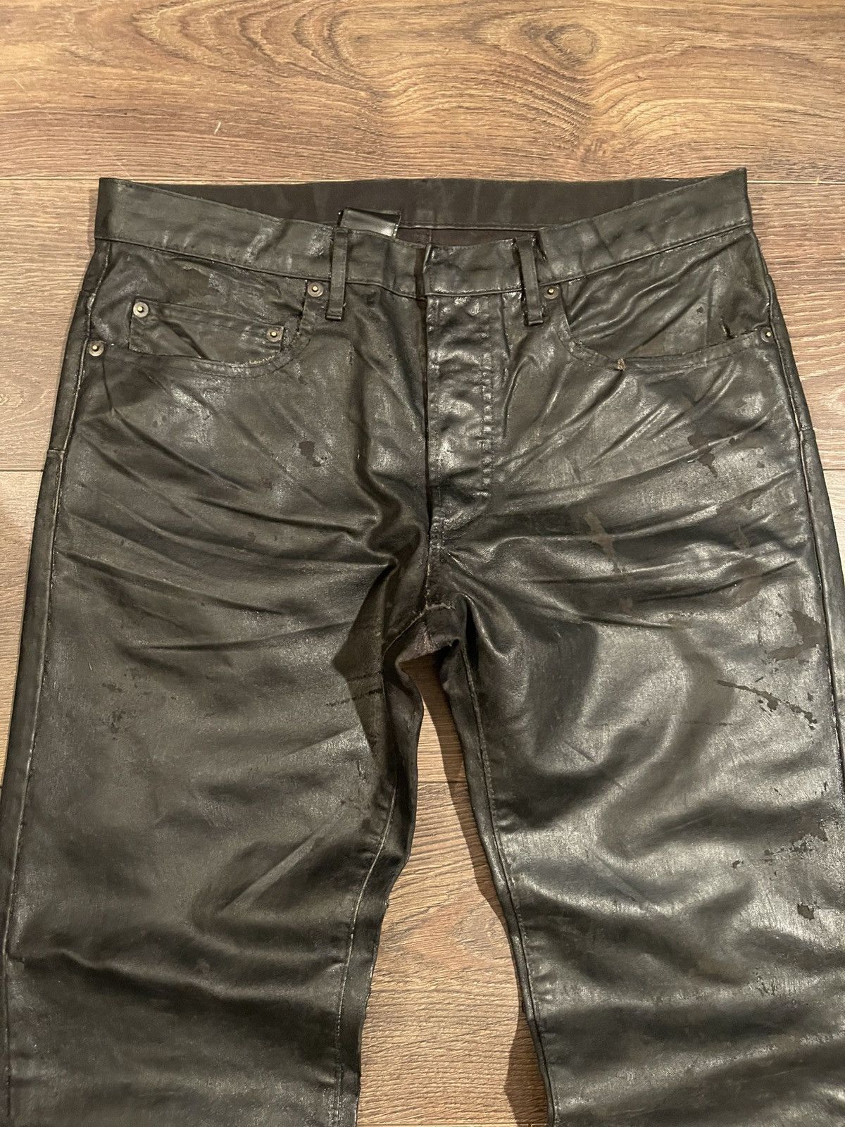 Dior Dior Homme AW03 Black Lusters Size US 31 - 2 Thumbnail