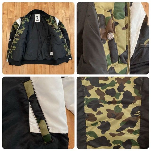 Bape BAPE LOGO MA-1 Bomber Jacket 1st camo a bathing ape Size US S / EU 44-46 / 1 - 8 Thumbnail