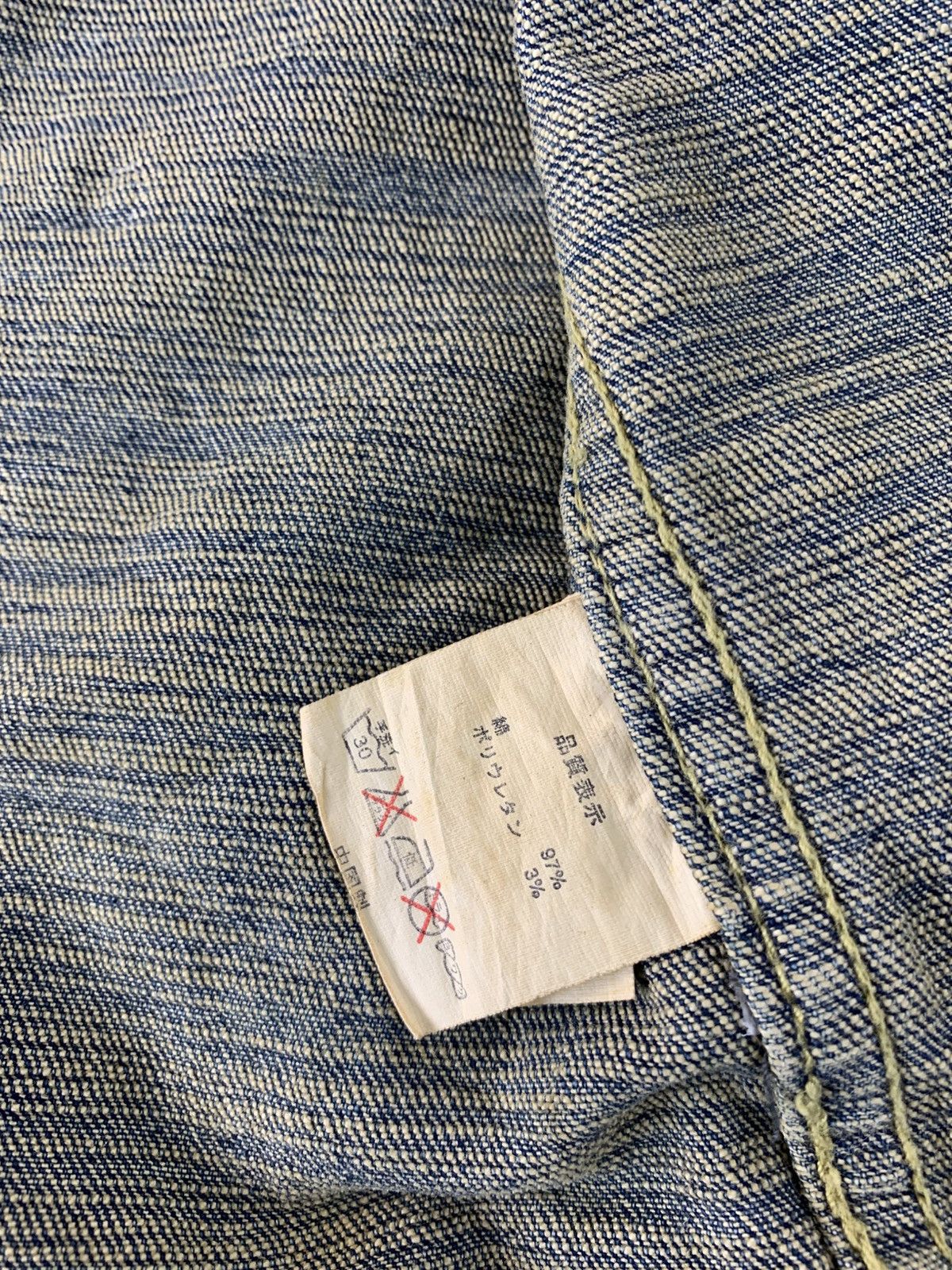Other Girl Magic Indigo Denim Jacket Double Pocket Western Style Size XS / US 0-2 / IT 36-38 - 8 Thumbnail