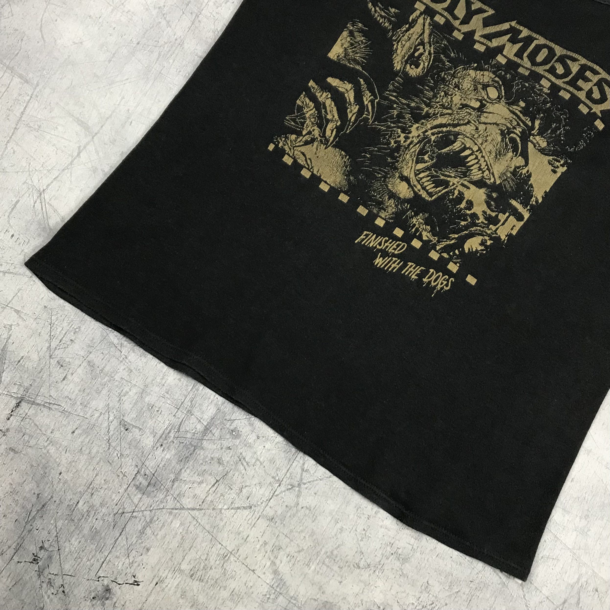 Band Tees 1987 Holy Moses Finished With Dog Tank Top Size US XL / EU 56 / 4 - 6 Thumbnail