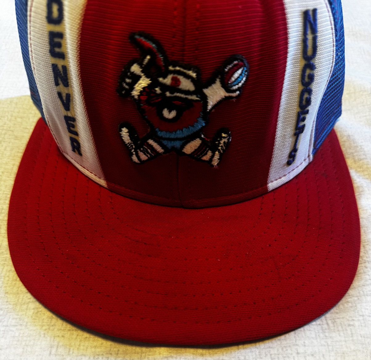 Other Denver Nuggets Hat Cap AJD Lucky Stripe Snapback Vintage Size ONE SIZE - 2 Thumbnail
