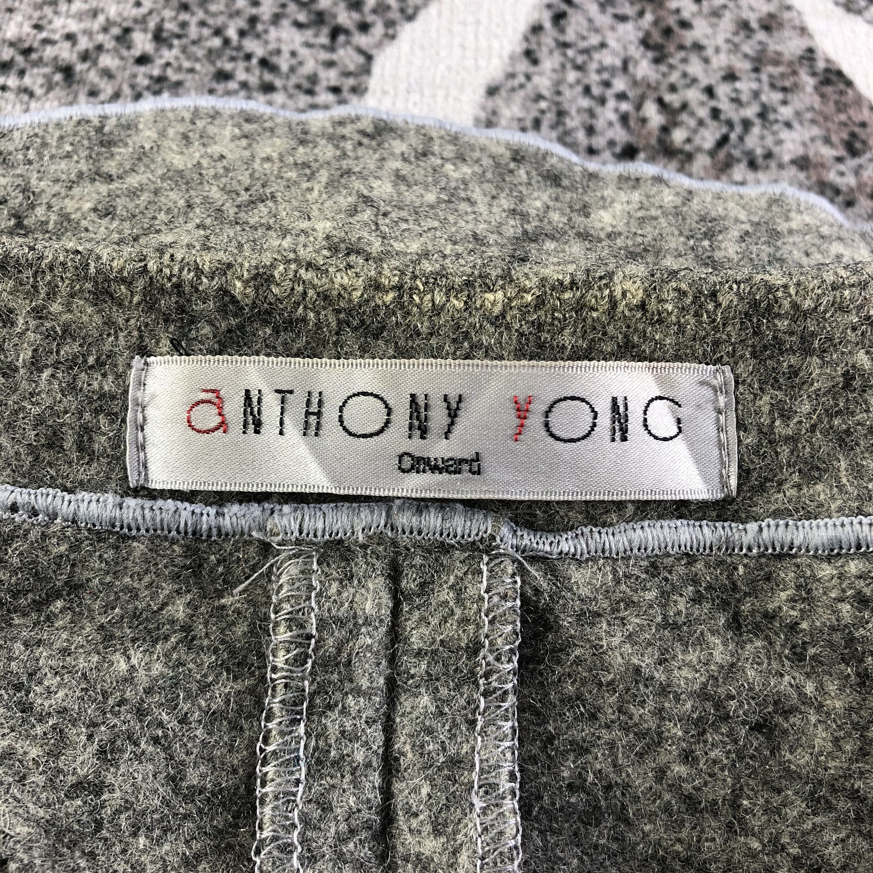 Vintage Anthnoy Yong Wool Cropped Jacket Size US S / EU 44-46 / 1 - 6 Thumbnail