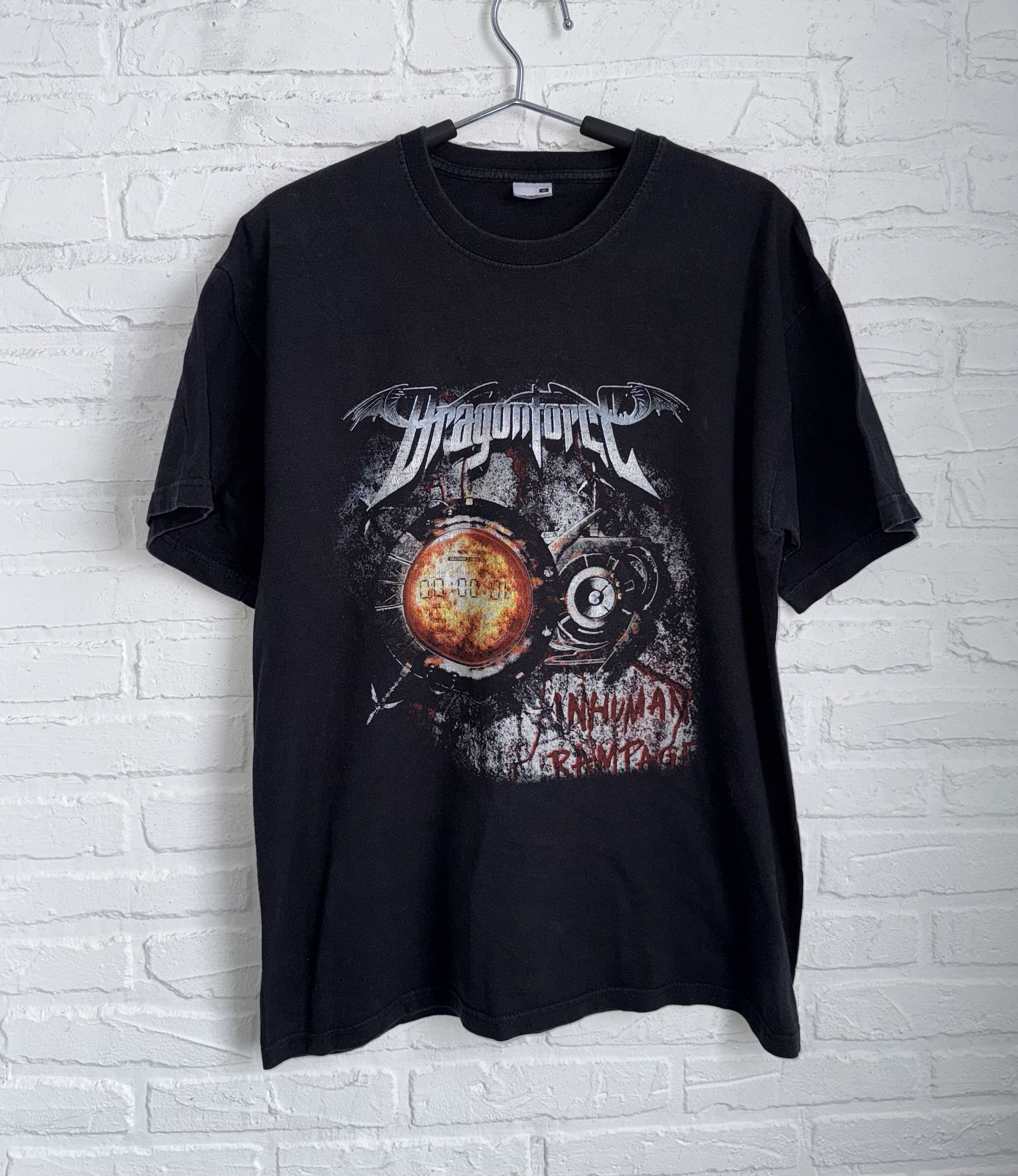 Band Tees Vintage 2006 Dragonforce Inhuman rampage tour t-shirt Size US M / EU 48-50 / 2 - 1 Thumbnail