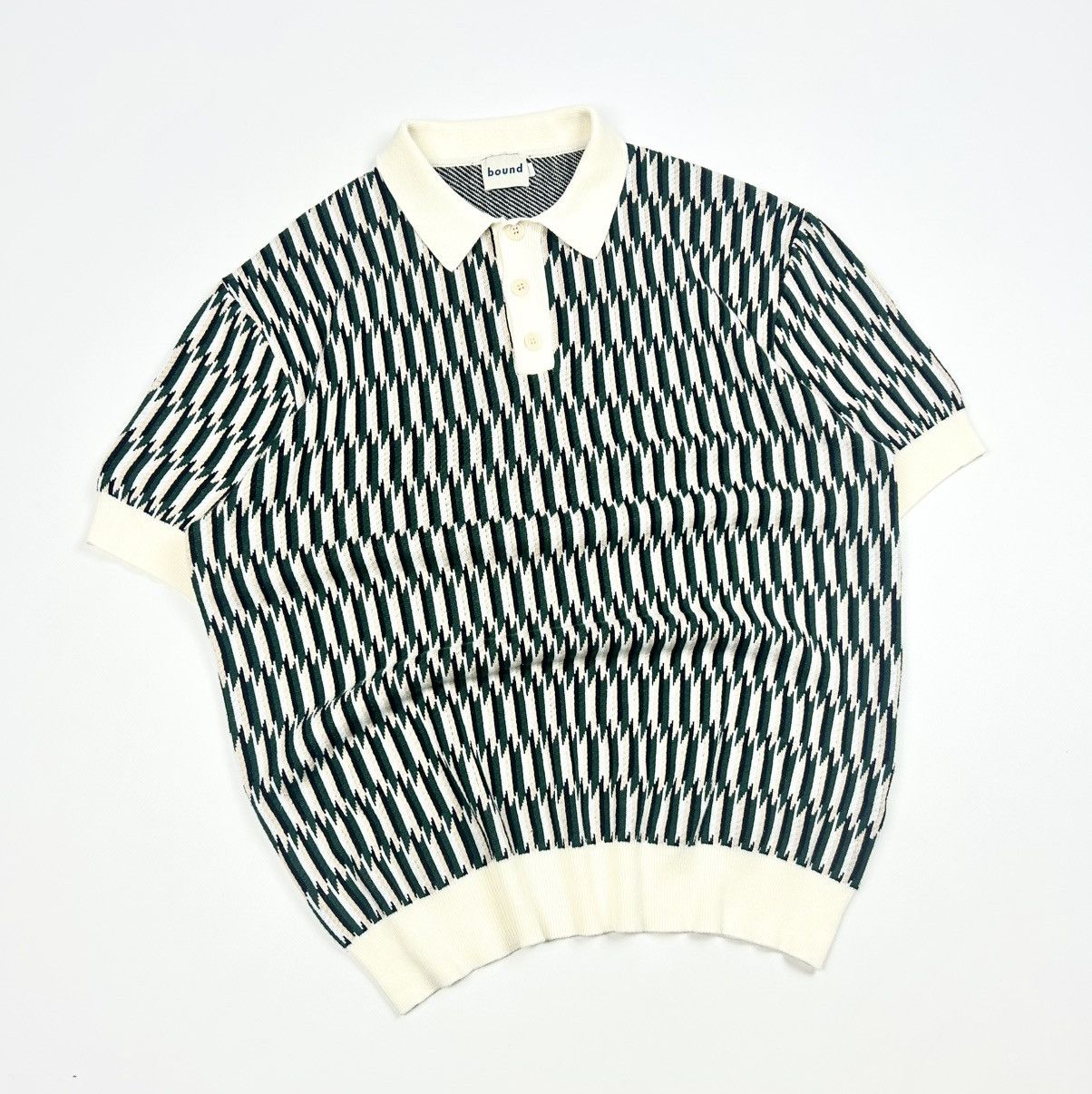Designer Luxury Bound Messina Knit Polo Shirt Size M Size US M / EU 48-50 / 2 - 3 Thumbnail
