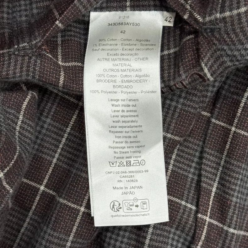 Dior DIOR Long Sleeve Denim Jacket Size 42-2505 Size US L / EU 52-54 / 3 - 5 Thumbnail