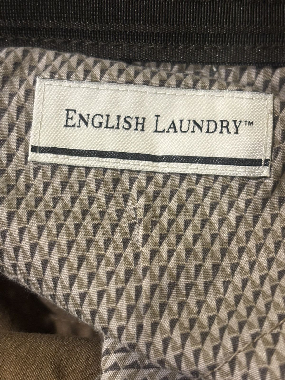 English Laundry Brown cotton pants0515 Size US 32 / EU 48 - 4 Thumbnail