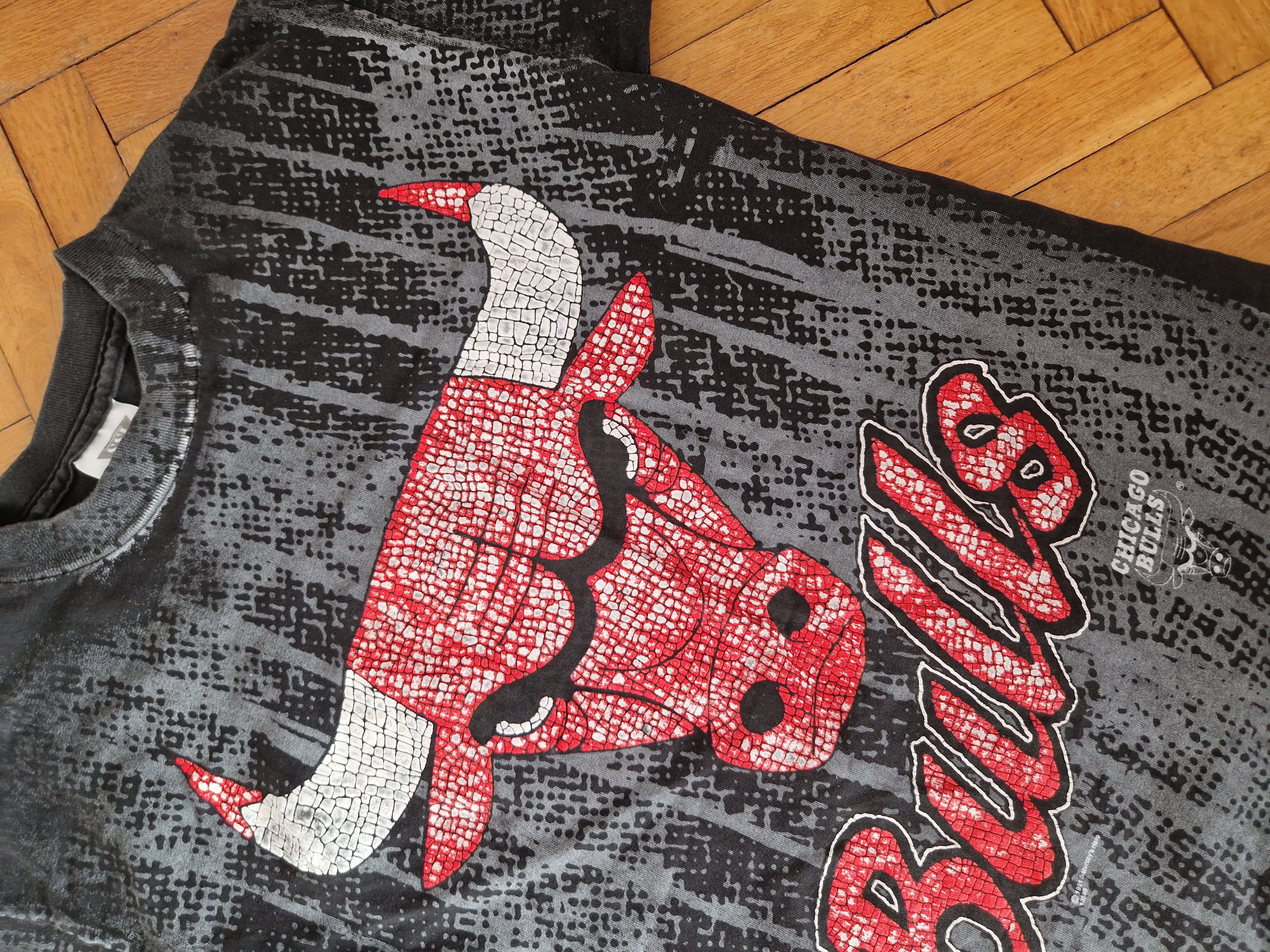 NBA × Vintage Chicago Bulls vintage made in USA single stitch 90s 1991 tee Size US M / EU 48-50 / 2 - 4 Thumbnail