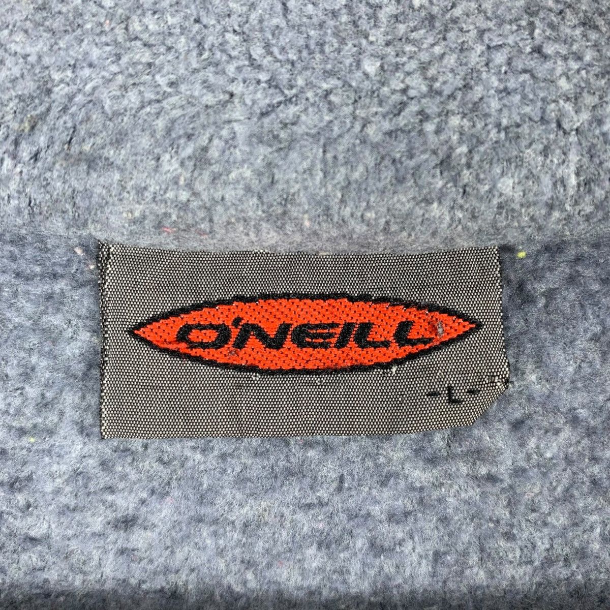 O'Neill × Vintage Vintage ONEILL Surfing Hawaiian FleeceHalf Zipper Sweatshirt Size US L / EU 52-54 / 3 - 7 Thumbnail