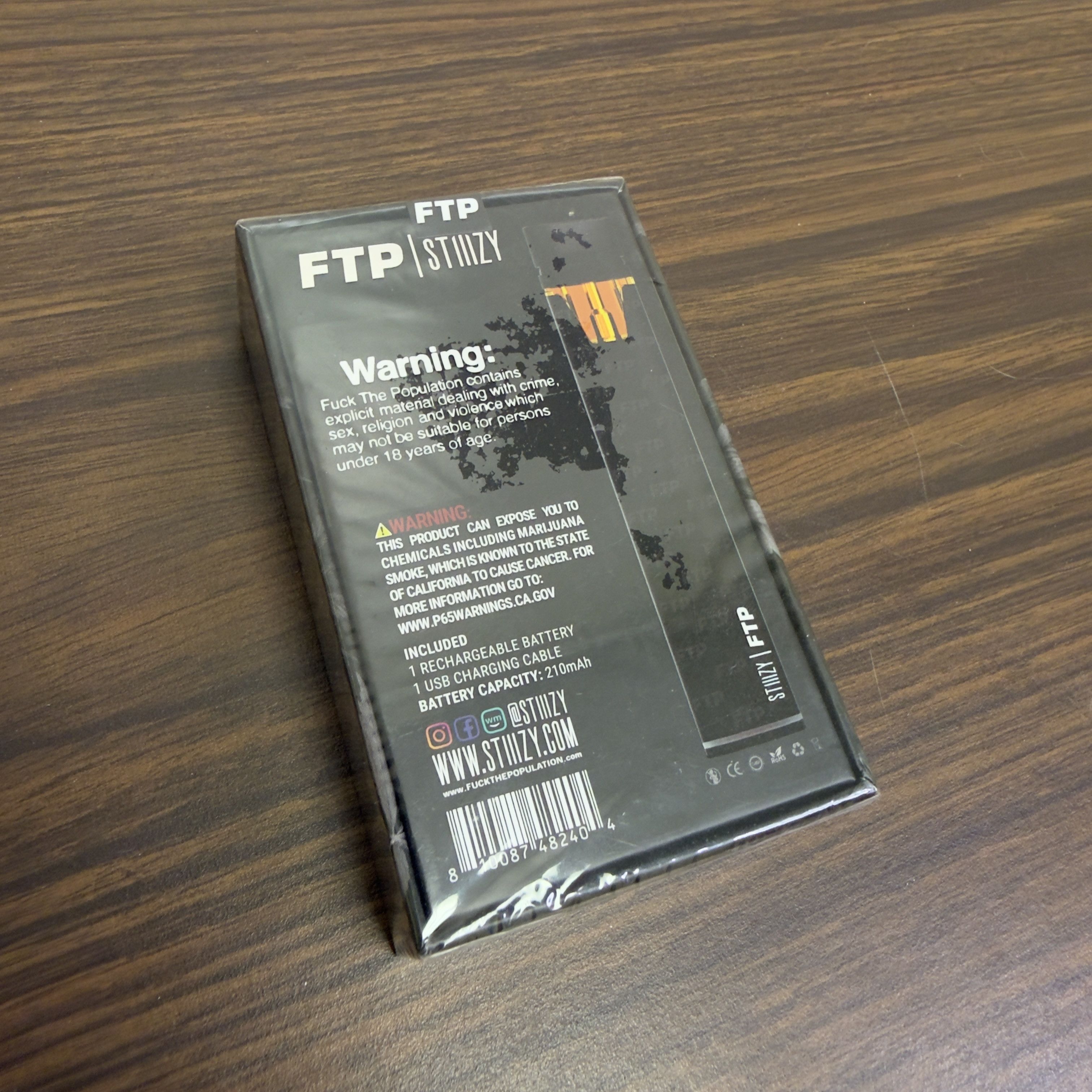 Fuck The Population SEALED FTP x STIIZY STARTER KIT lowest drop* Size ONE SIZE - 3 Thumbnail
