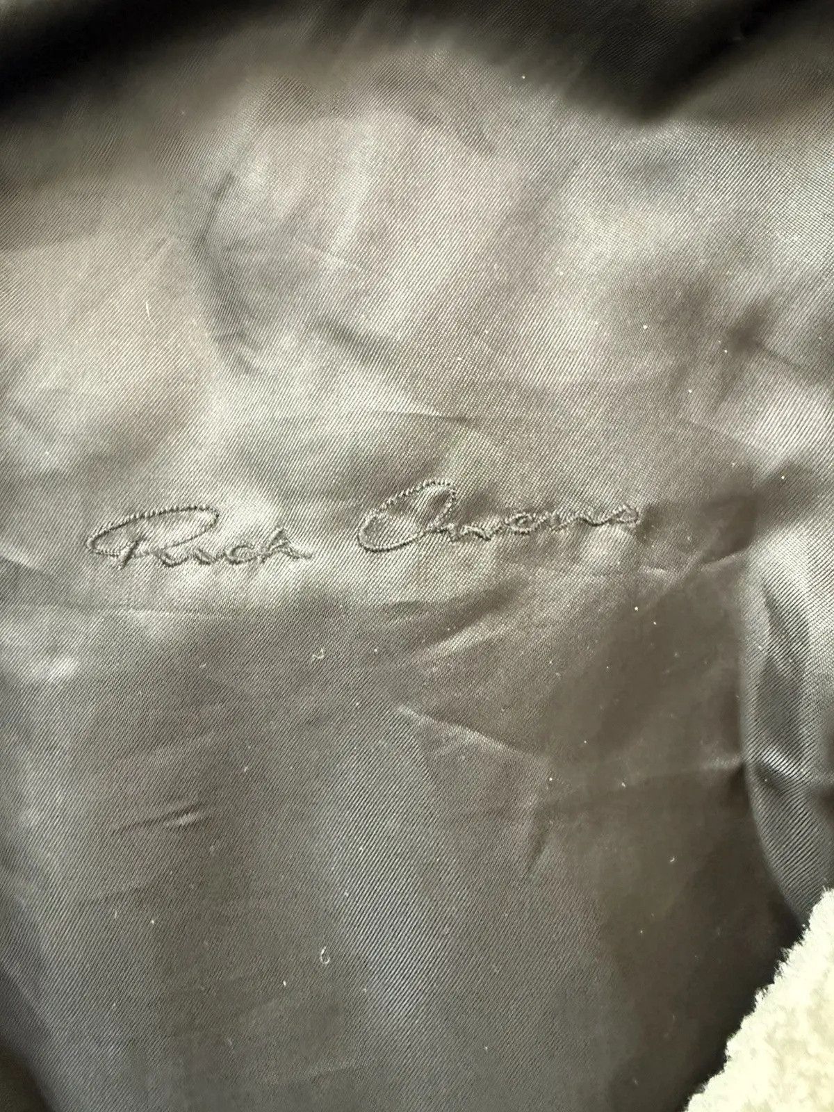 Rick Owens Bauhaus Shearling Jacket Fall 2022 Size US L / EU 52-54 / 3 - 8 Thumbnail
