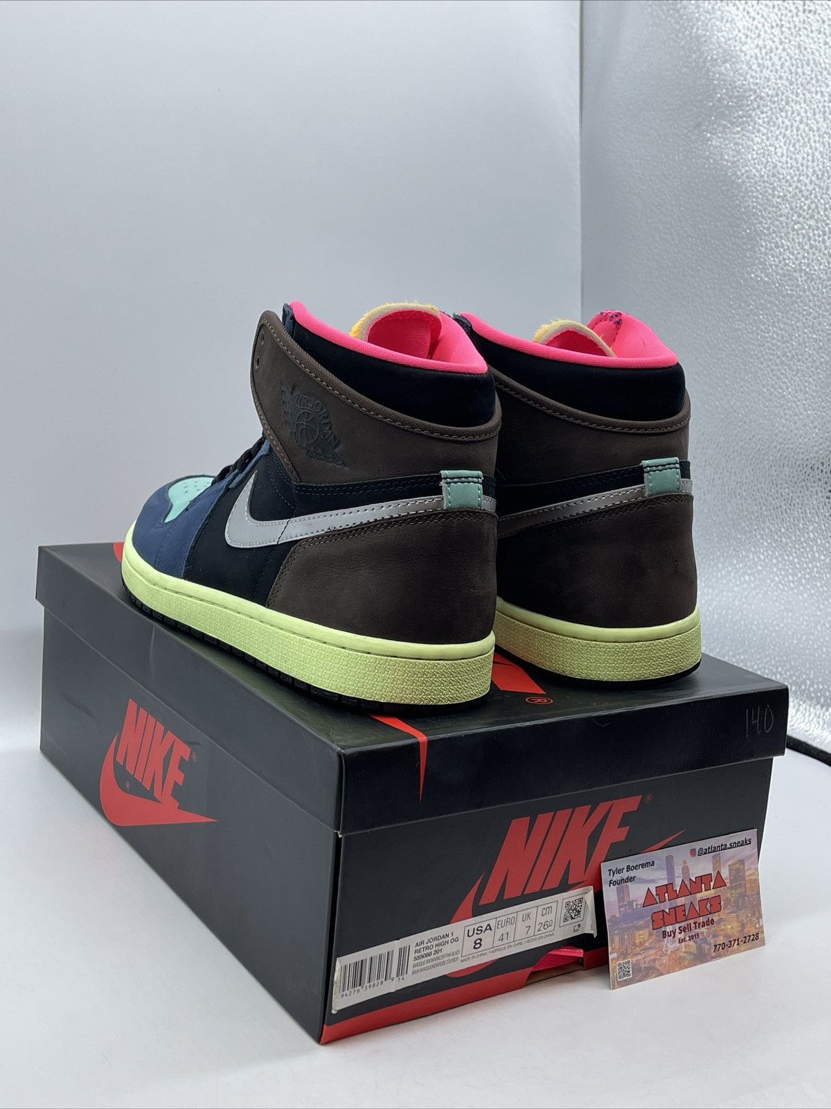 Nike Air Jordan 1 high Tokyo bio hack Size US 8 / EU 41 - 4 Thumbnail