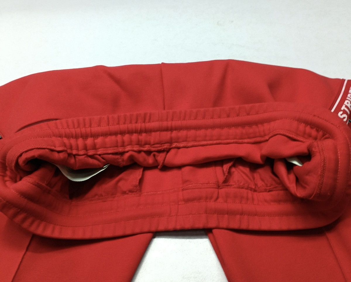 Off-White Off-White red cotton blend "Stripe" track pants Size US 34 / EU 50 - 5 Thumbnail