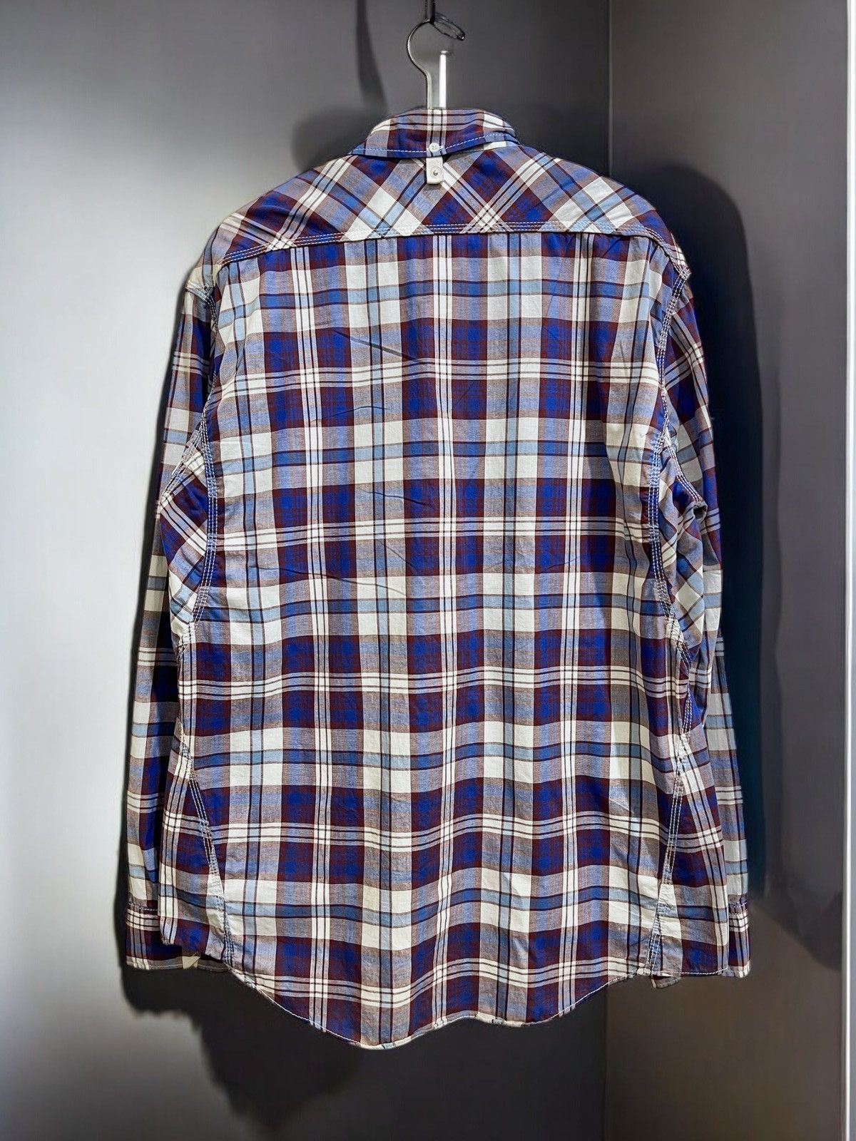Visvim Visvim lumber check Shirt L/S button up shirt Size US L / EU 52-54 / 3 - 2 Thumbnail