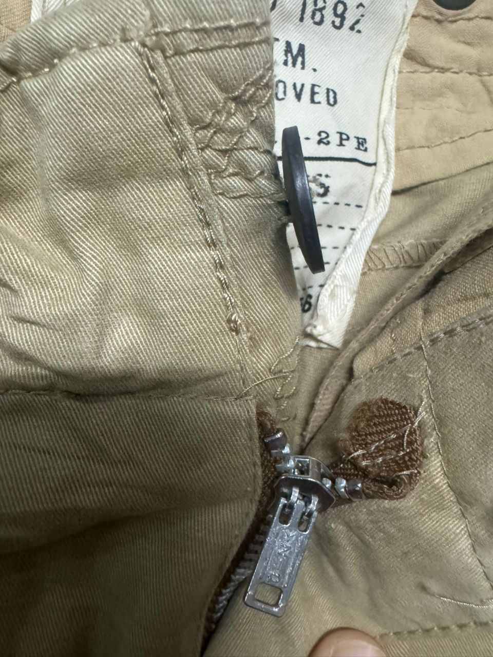 Abercrombie & Fitch Vintage Abercrombie And Fitch Tactical Military Cargo Zipper Size US 31 - 12 Thumbnail