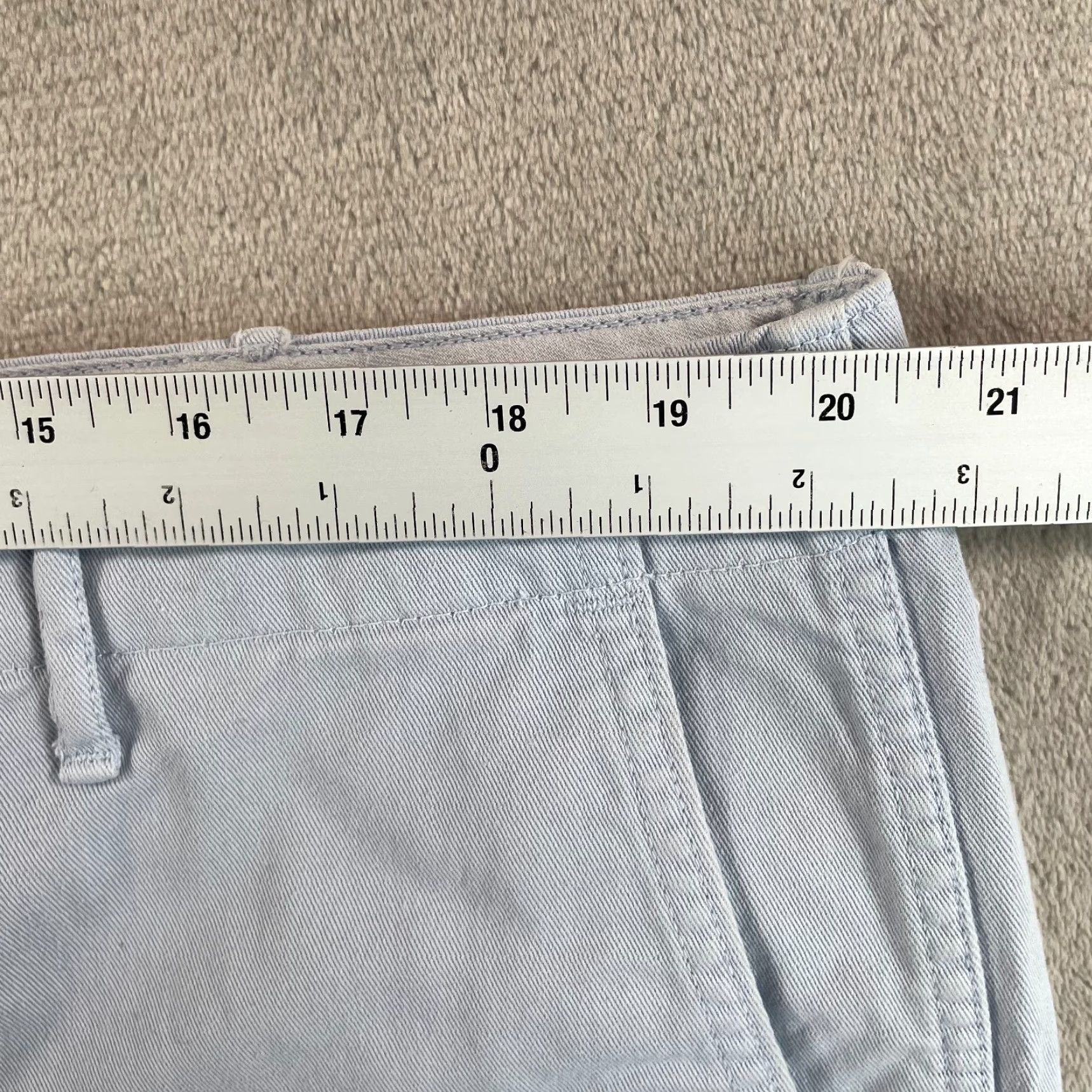 Ralph Lauren Ralph Lauren Denim & Supply Chino Shorts Men 40x9 Light Blue Twill Preppy Casual Shirt Size US 40 / EU 56 - 4 Thumbnail