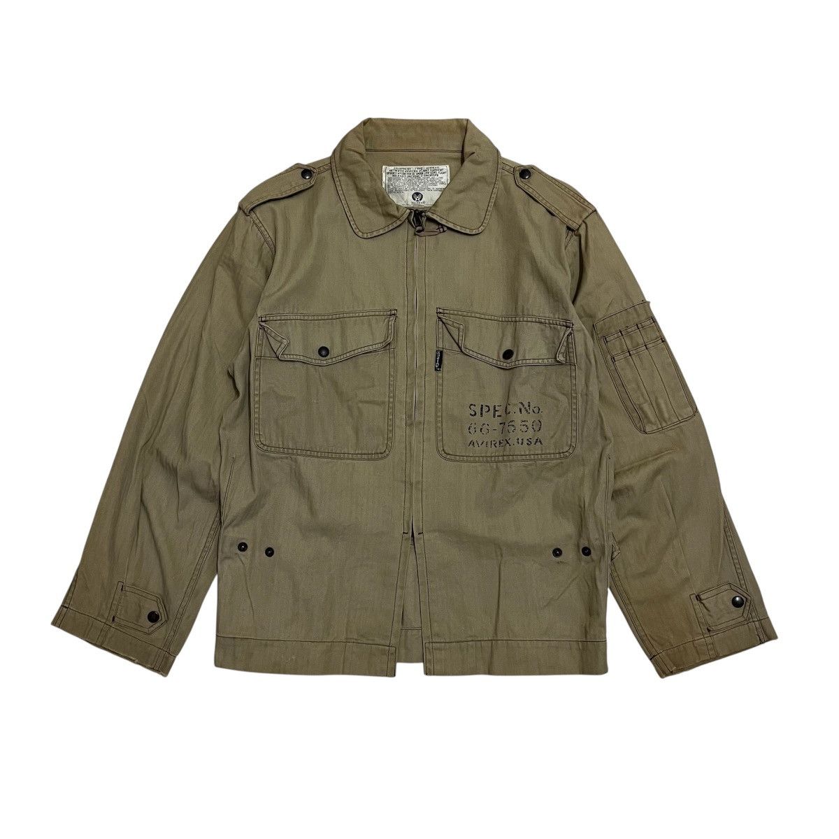 Avirex Military Fashion Avirex USA Utility HBT Tactical Jacket M65 Size US M / EU 48-50 / 2 - 1 Thumbnail