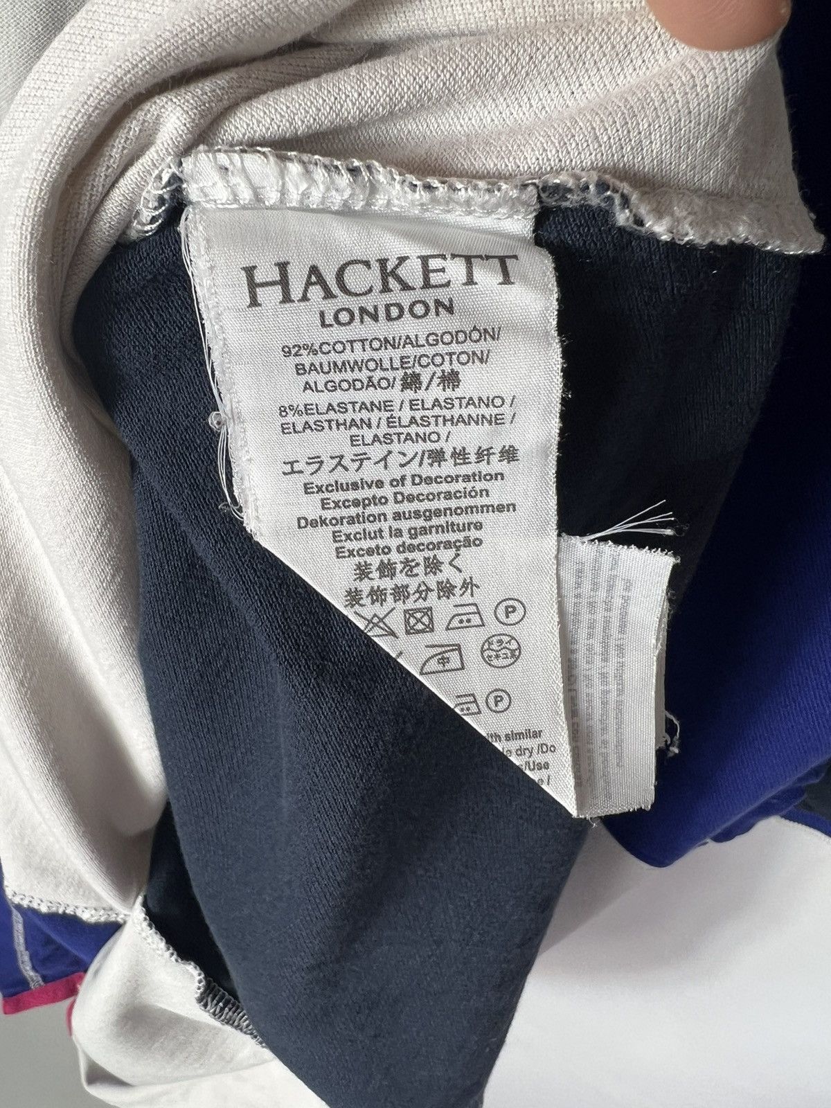Hackett Henley Royal Regatta by Hackett Polo Shirt Old Money Style Size US XL / EU 56 / 4 - 7 Thumbnail