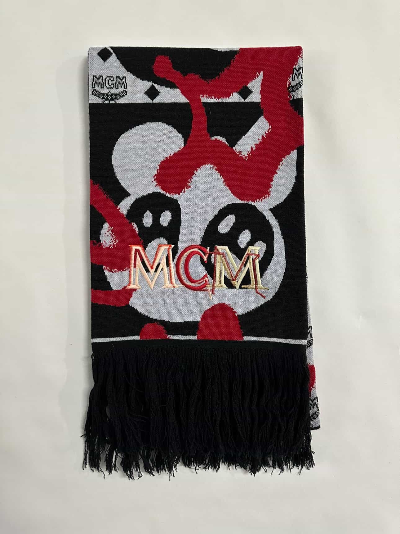 MCM MCM Jacquard Scarf Size ONE SIZE - 2 Thumbnail