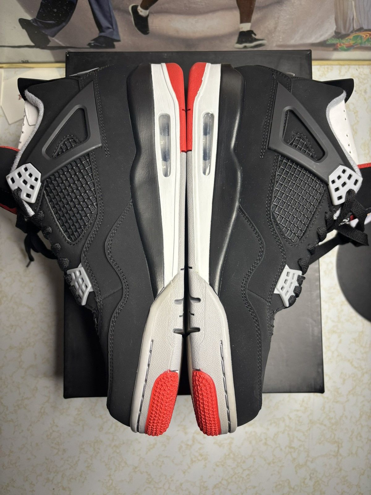 Jordan Brand Jordan Retro 4 ‘bred’ Size US 10 / EU 43 - 3 Thumbnail