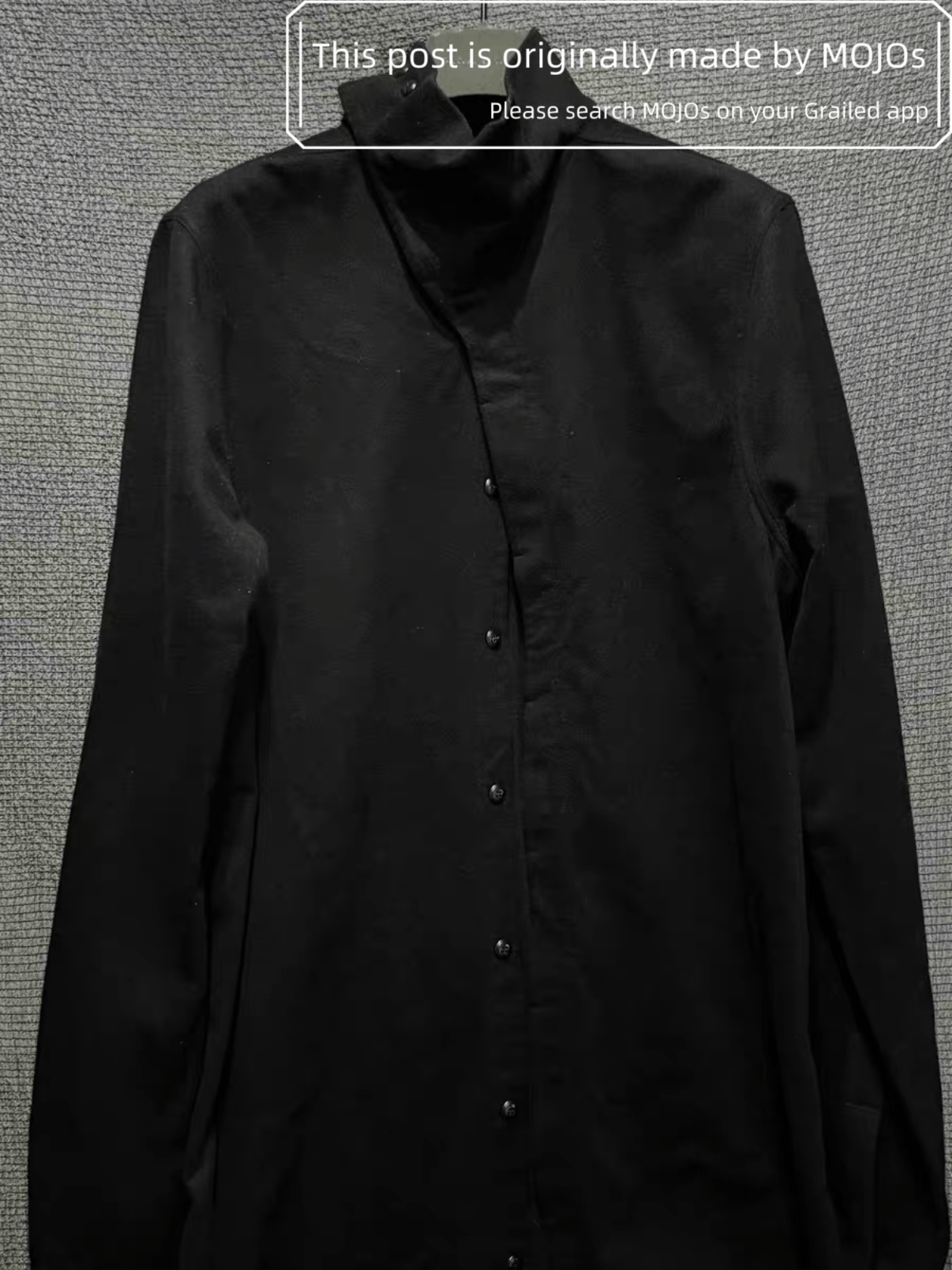 Rick Owens Sz L Rick Owens 15AW Unevenness Shirt mojos491911 Size US L / EU 52-54 / 3 - 3 Thumbnail