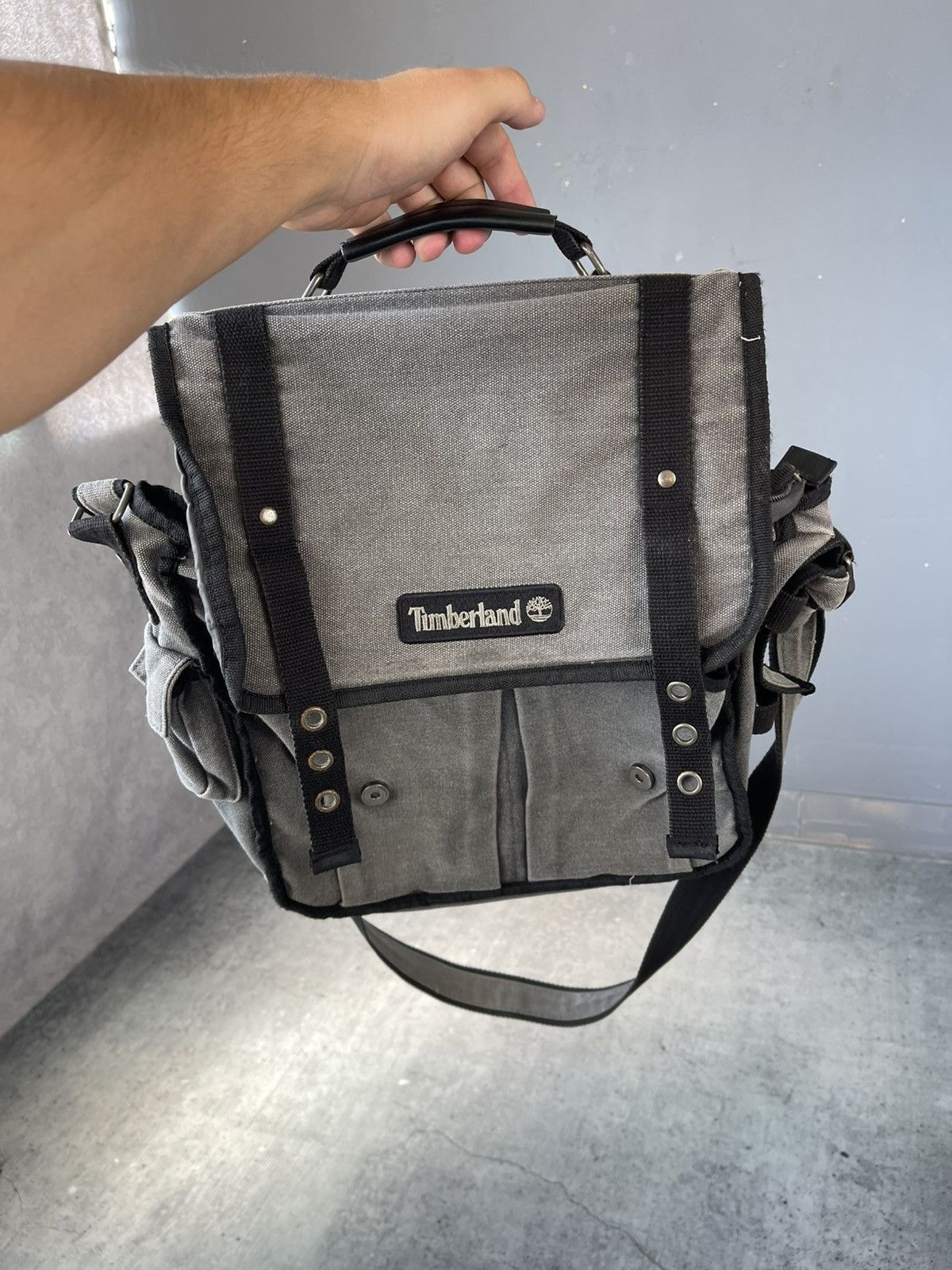 Timberland 90’s Vintage Timberland Military Multi-pocket Japanese Bag Size ONE SIZE - 1 Thumbnail