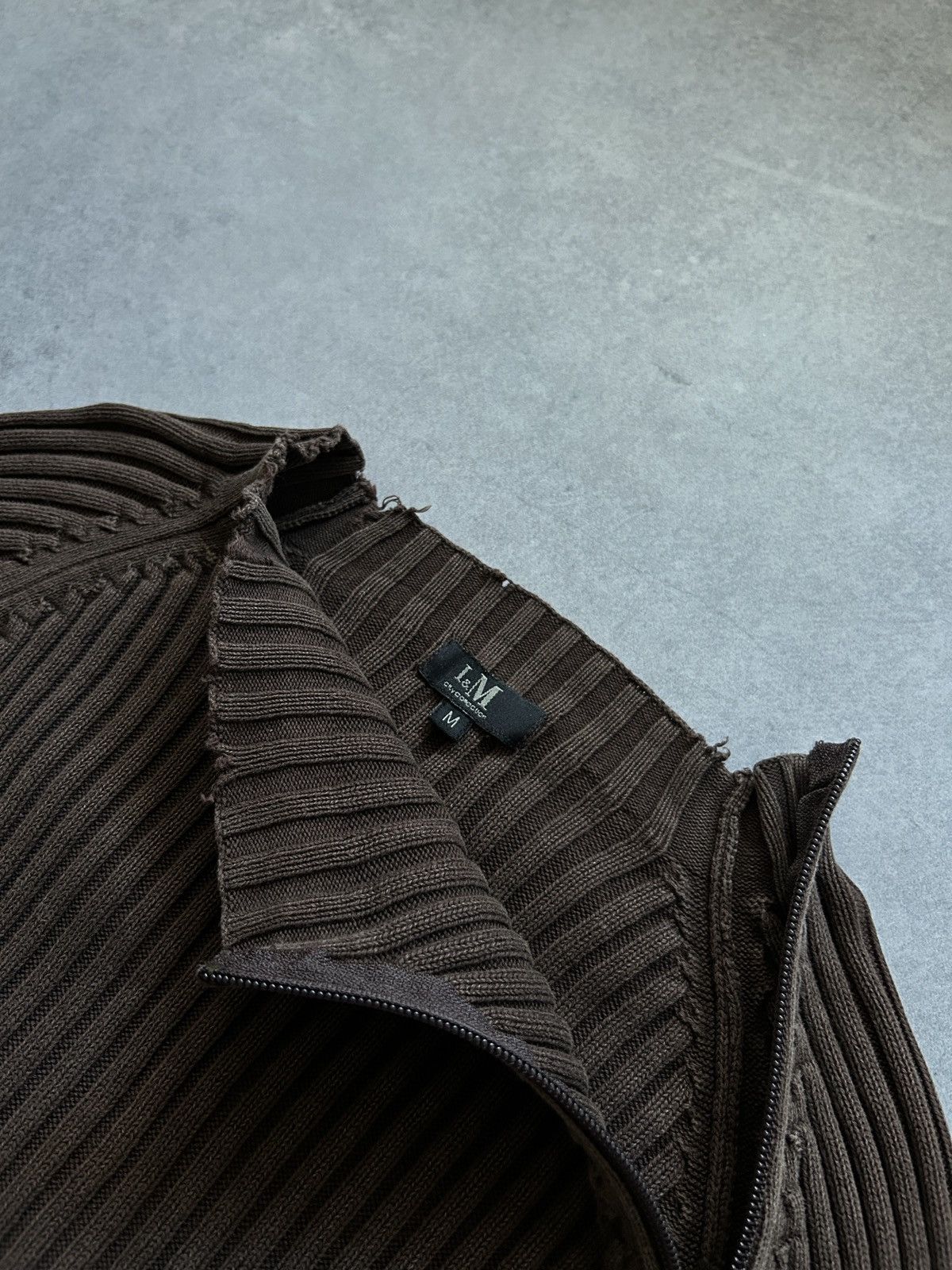 Japanese Brand Vintage Brown Sweatshirt 1/4 zip avant-garden mens Size US M / EU 48-50 / 2 - 4 Thumbnail
