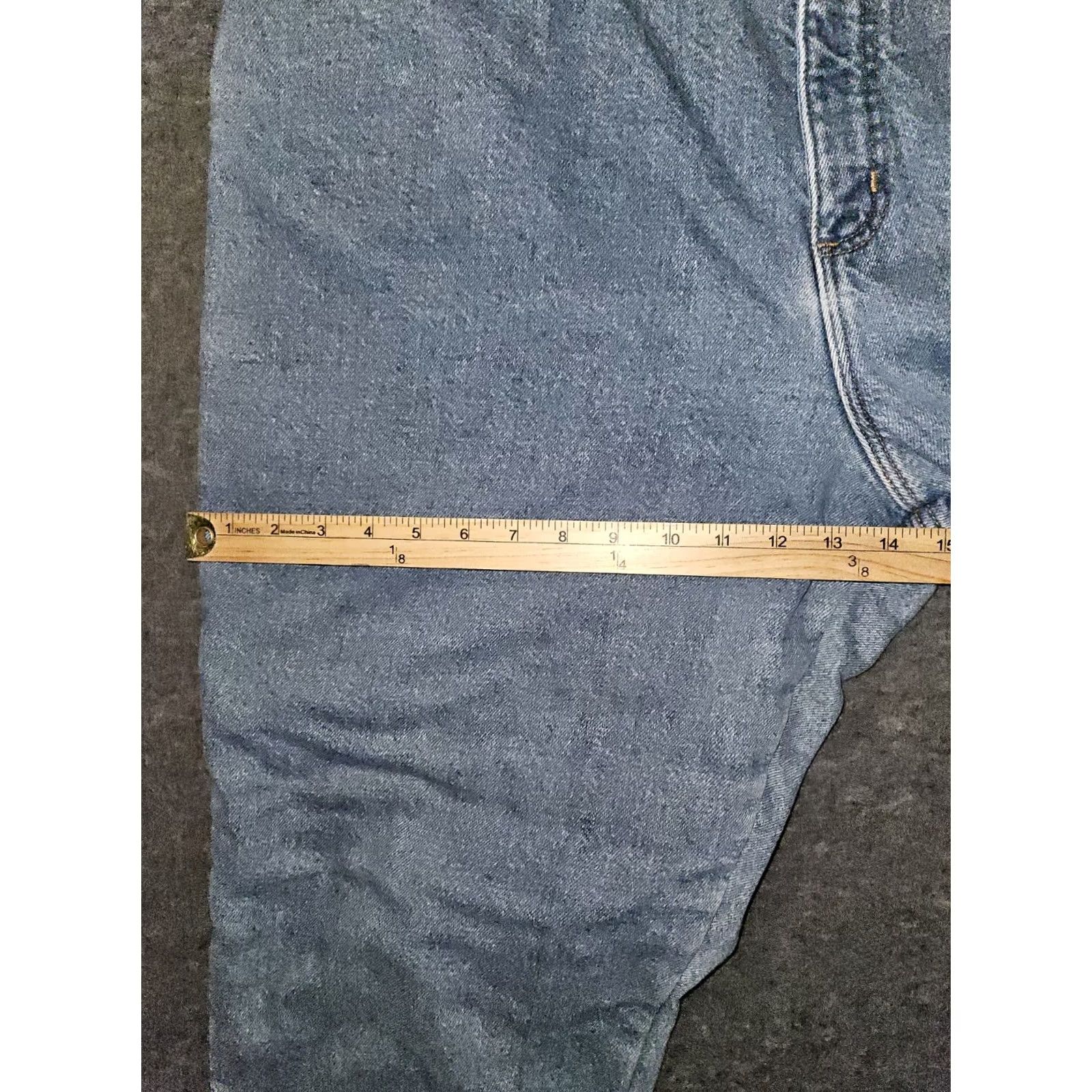 Vintage VINTAGE L.L. Bean Double L Fleece Lined Jeans Women's 20W Relaxed Fit Outdoors Blue 90s Size 42" / US 20 - 6 Thumbnail
