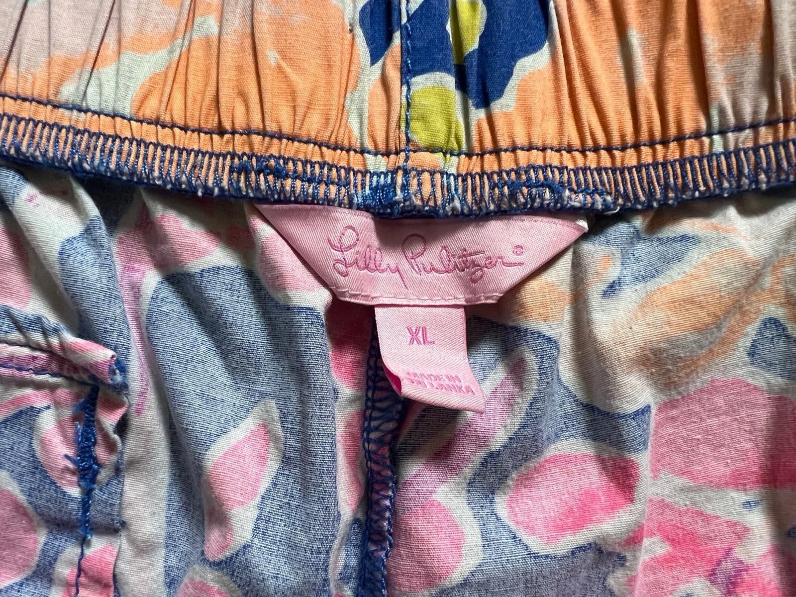 Designer Lot Of 3 Lilly Pulitzer Women's Multicolor Shorts Size 16 XL Size 38" / US 16 / IT 52 - 4 Thumbnail