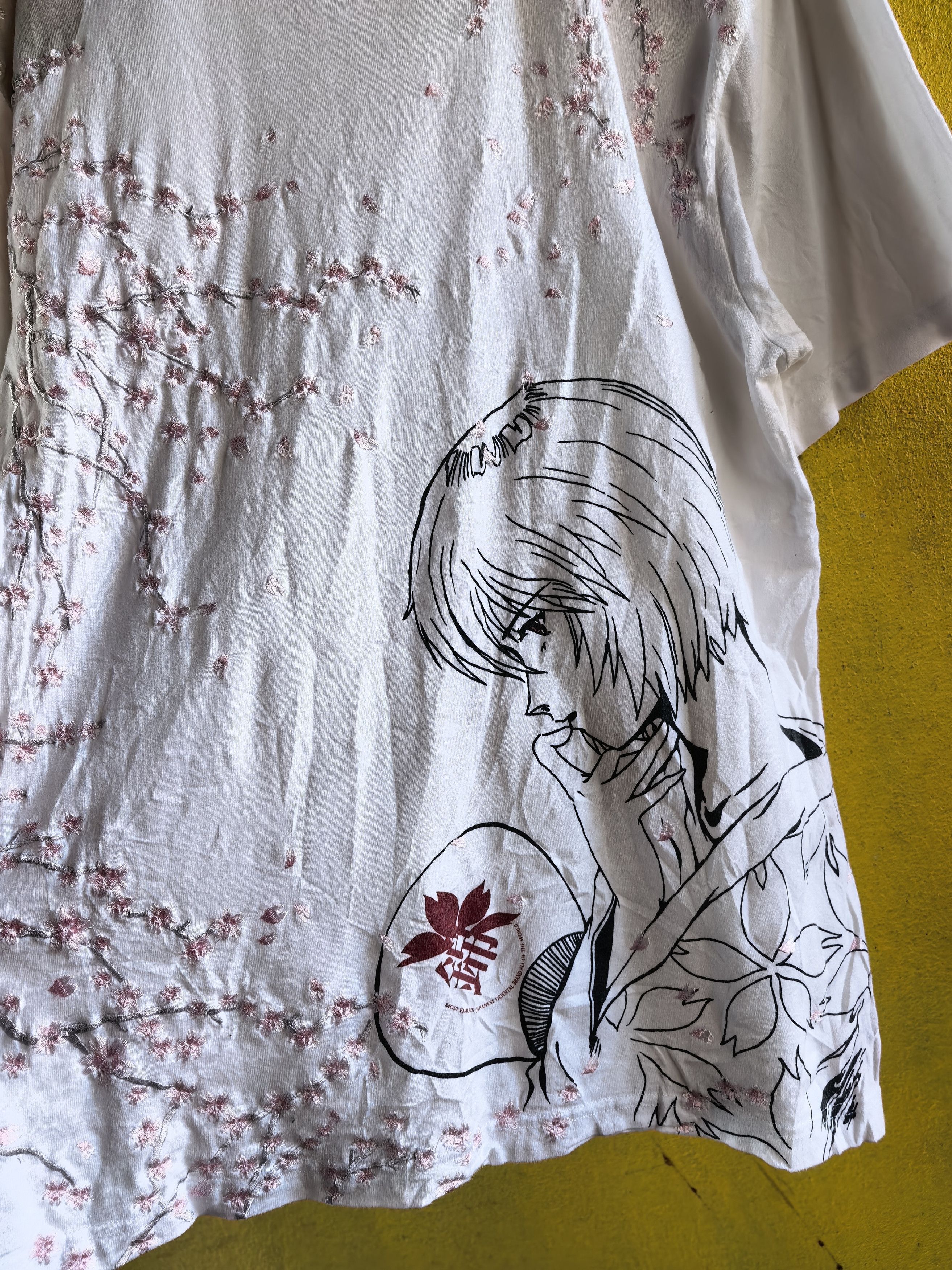 Anime Evagilion Anime Embroidered T-shirt Size US M / EU 48-50 / 2 - 4 Thumbnail