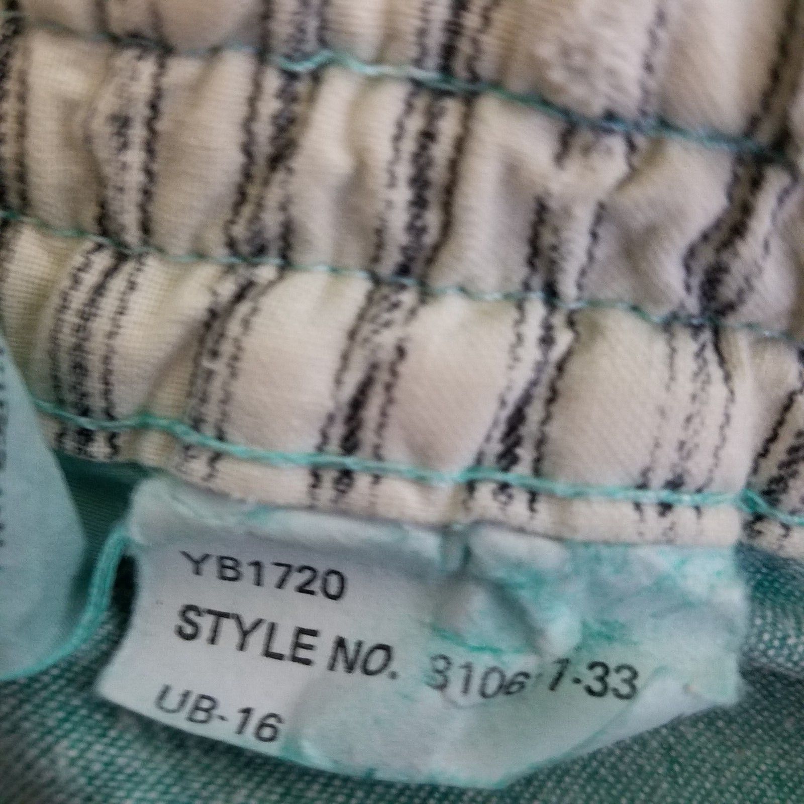 UNIONBAY Vtg UnionBay Buckle Back High Waist Acid Bleached Jeans Pant Size 33" - 8 Thumbnail