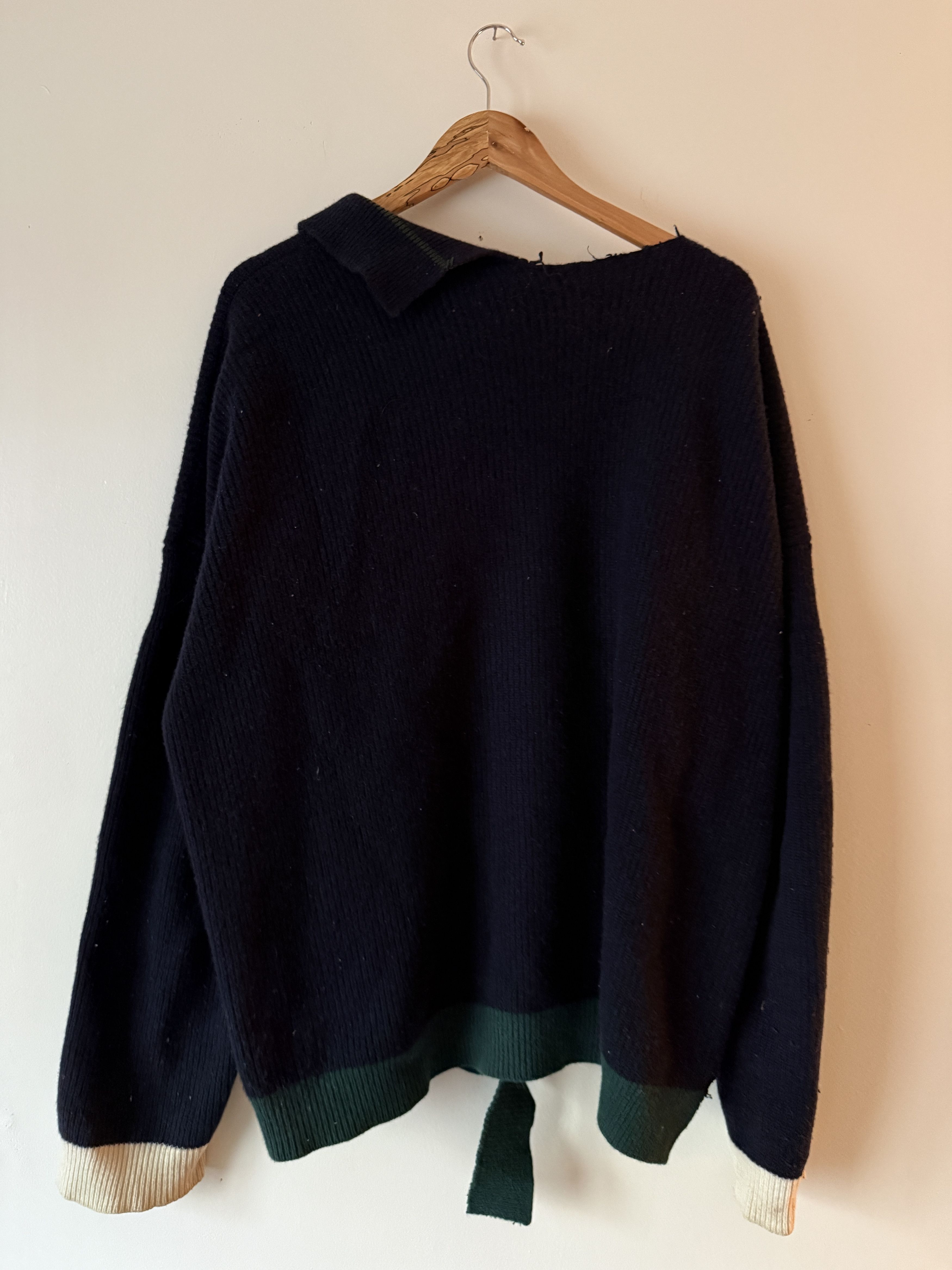 Marni Marni Asymmetrical Deconstructed Knit Sweater Size US L / EU 52-54 / 3 - 2 Thumbnail